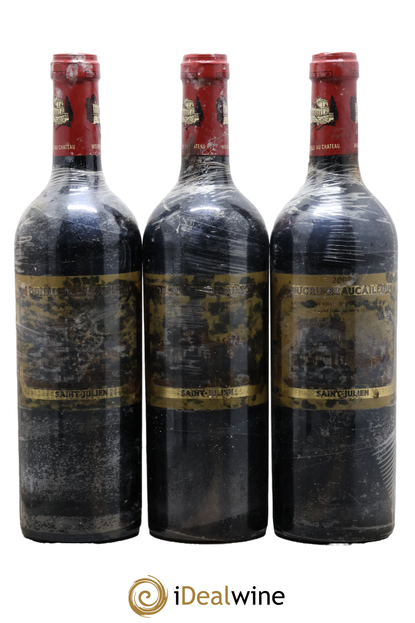 Château Ducru Beaucaillou 2ème Grand Cru Classé 2005 - Lotto di 3 bottiglie - 0