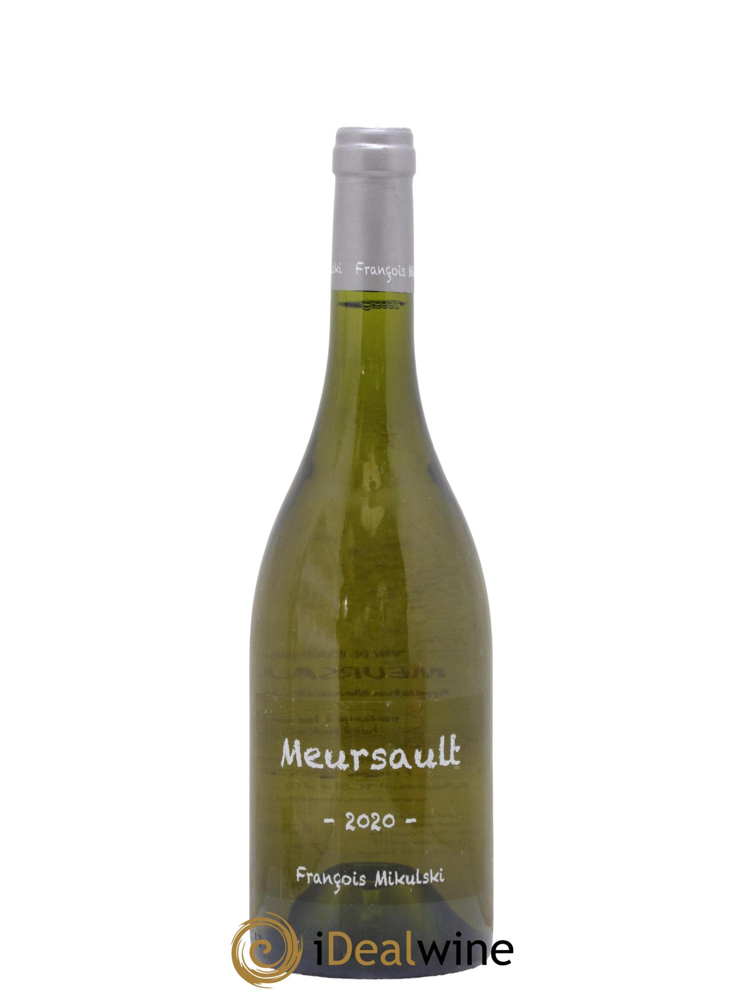 Meursault François Mikulski 2020 - Lot de 1 bouteille - 0