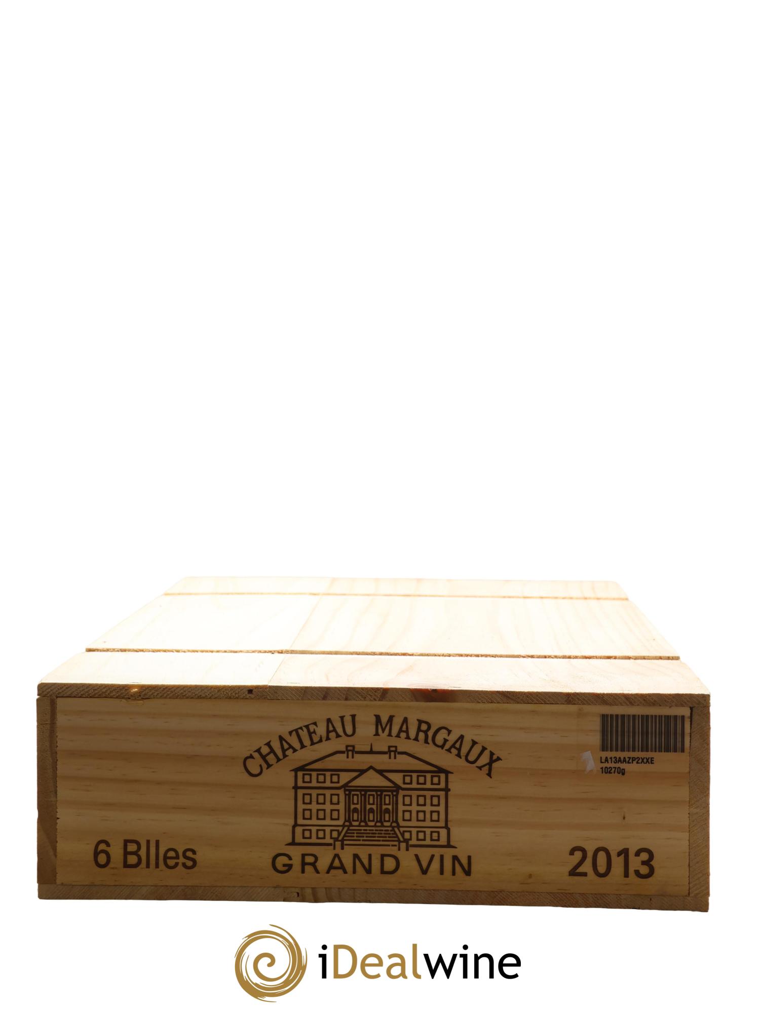 Château Margaux 1er Grand Cru Classé 2013 - Lotto di 6 bottiglie - 6