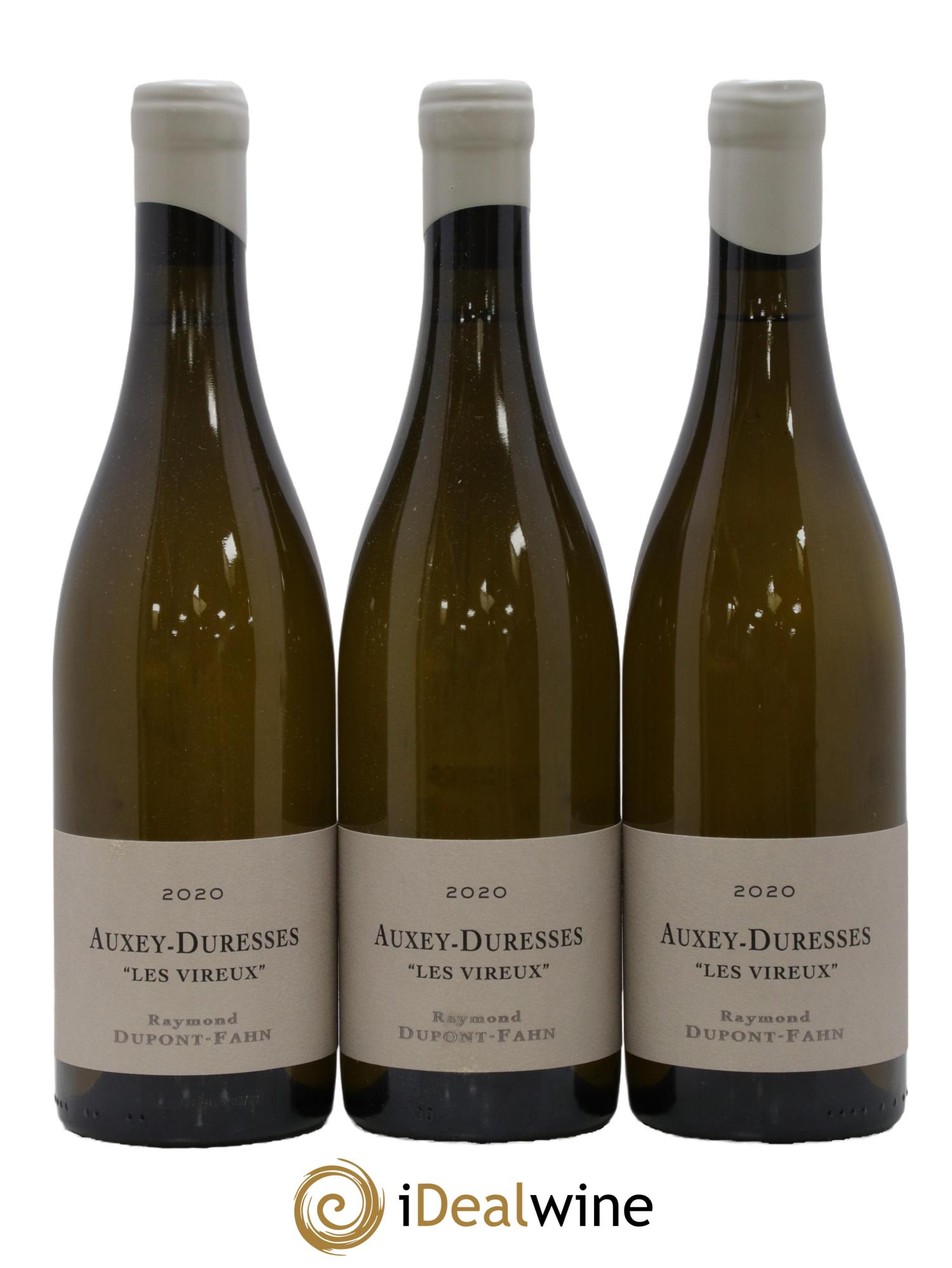Auxey-Duresses Les Vireux Dupont-Fahn 2020 - Lot de 3 bouteilles - 0