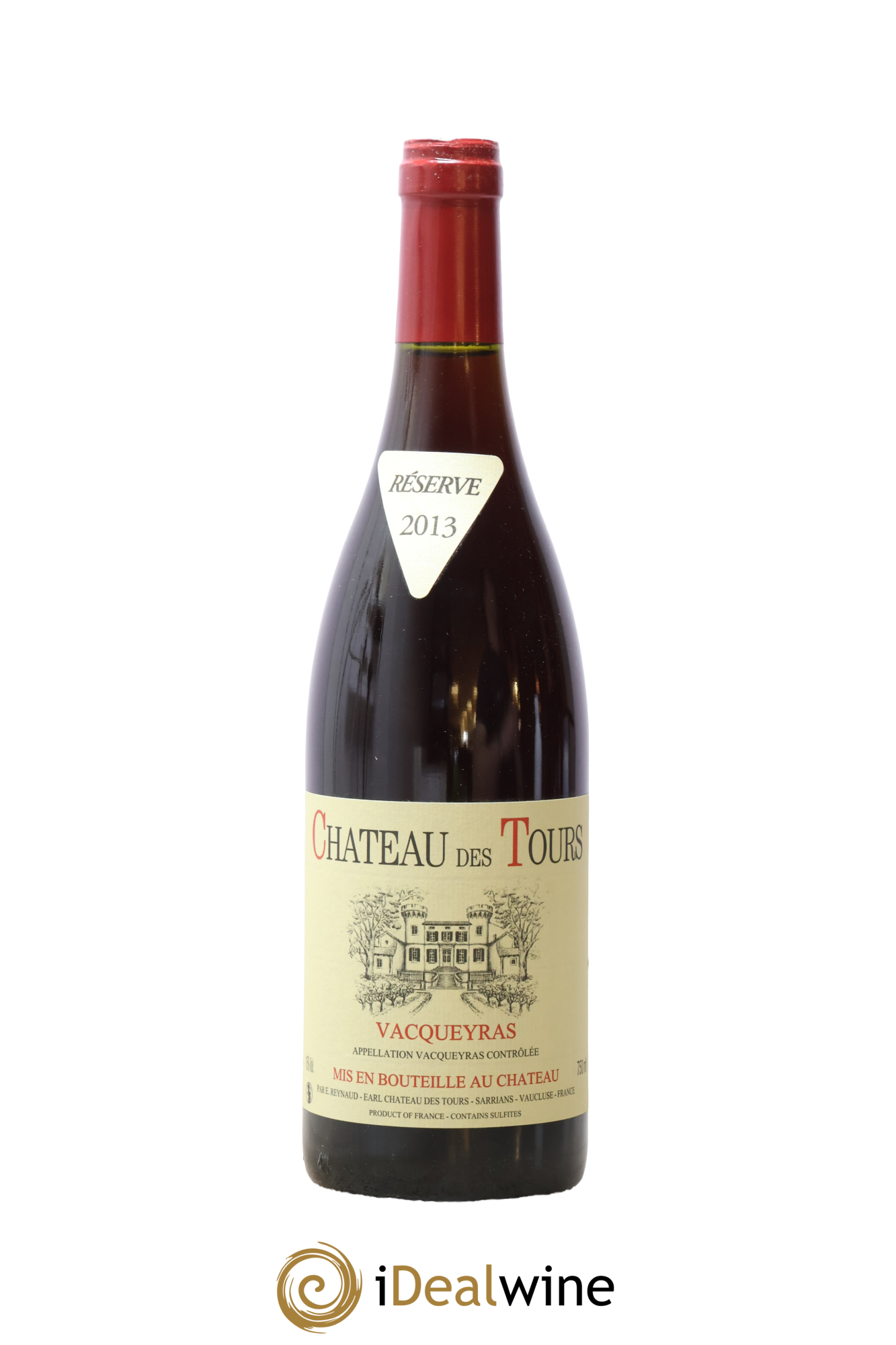 Vacqueyras Château des Tours Emmanuel Reynaud 2013 - Lot of 1 bottle - 0