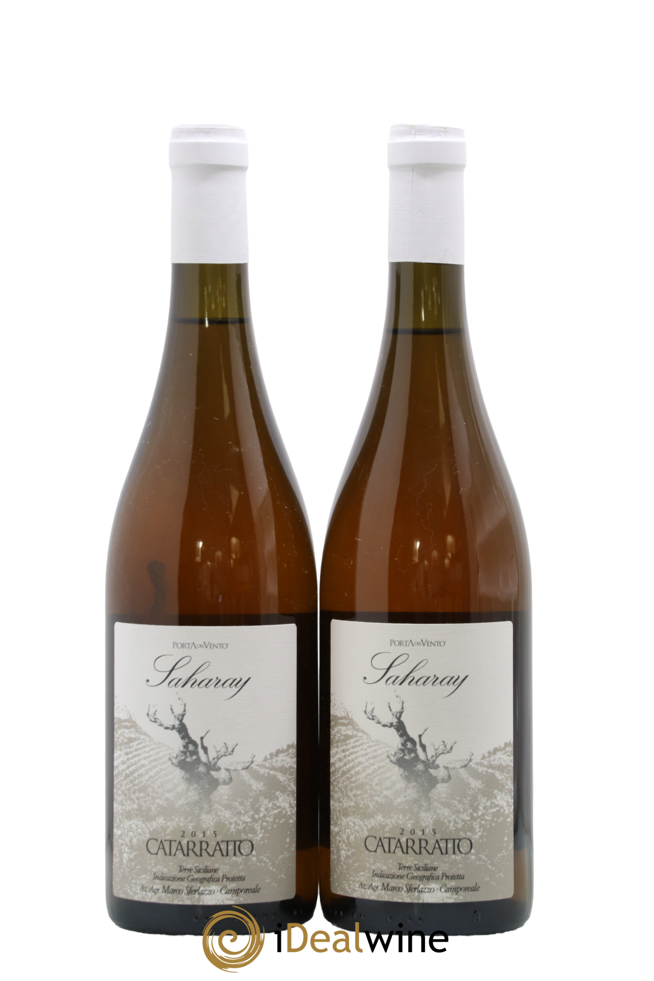 Italie Terre Siciliane IGT Saharay Catarratto Porta del Vento 2015 - Lot of 2 bottles - 0