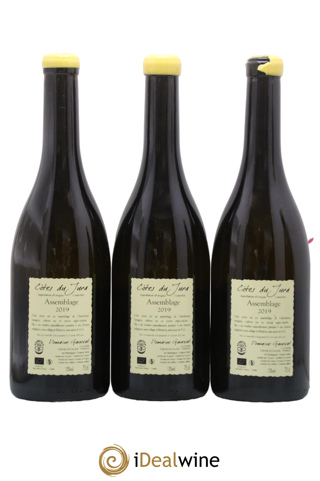 Côtes du Jura Cuvée Orégane Jean-François Ganevat (Domaine) 2019 - Lot of 3 bottles - 1