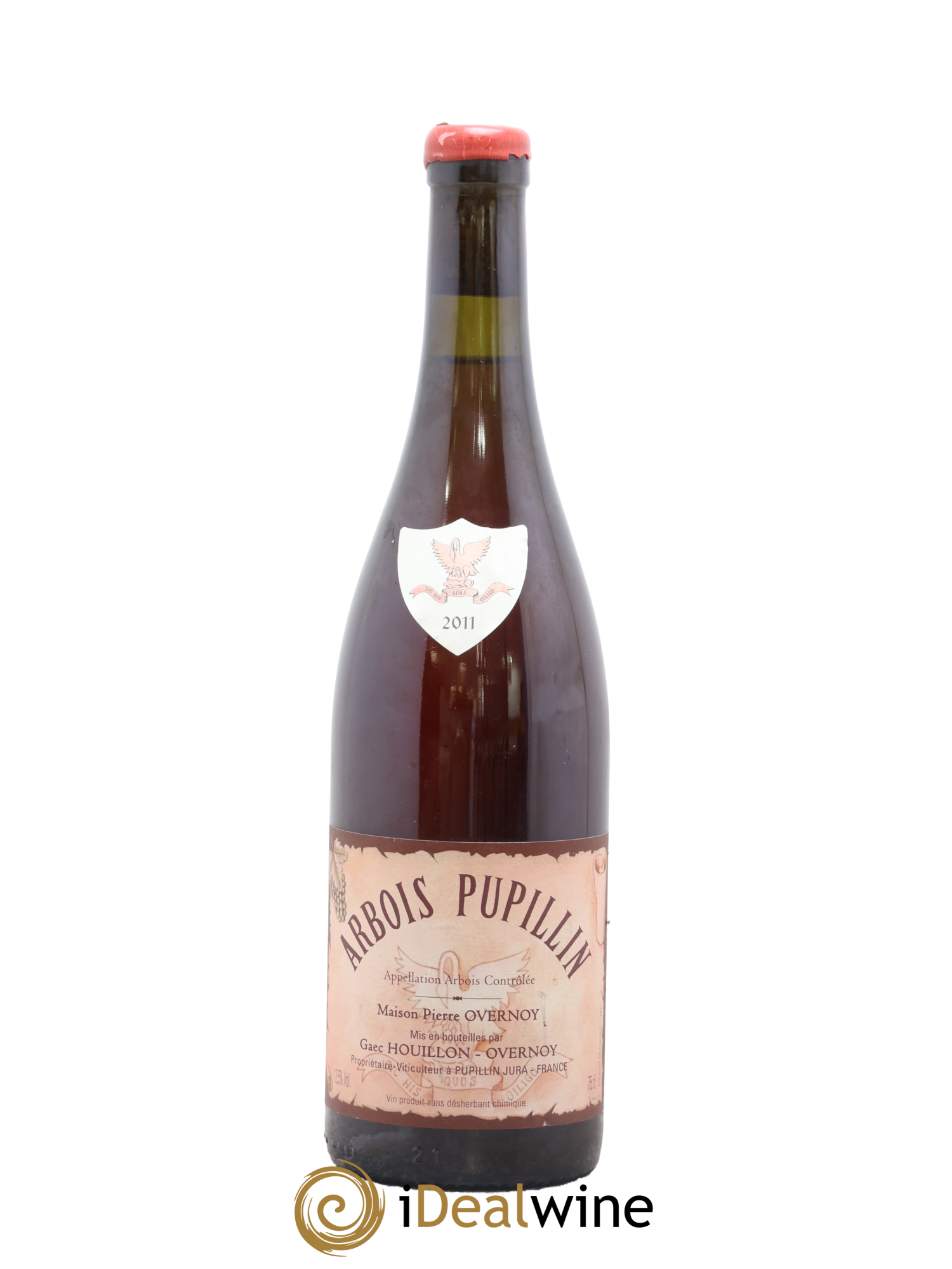 Arbois-Pupillin Poulsard (cire rouge) Overnoy-Houillon (Domaine) 2011 - Lotto di 1 bottiglia - 0