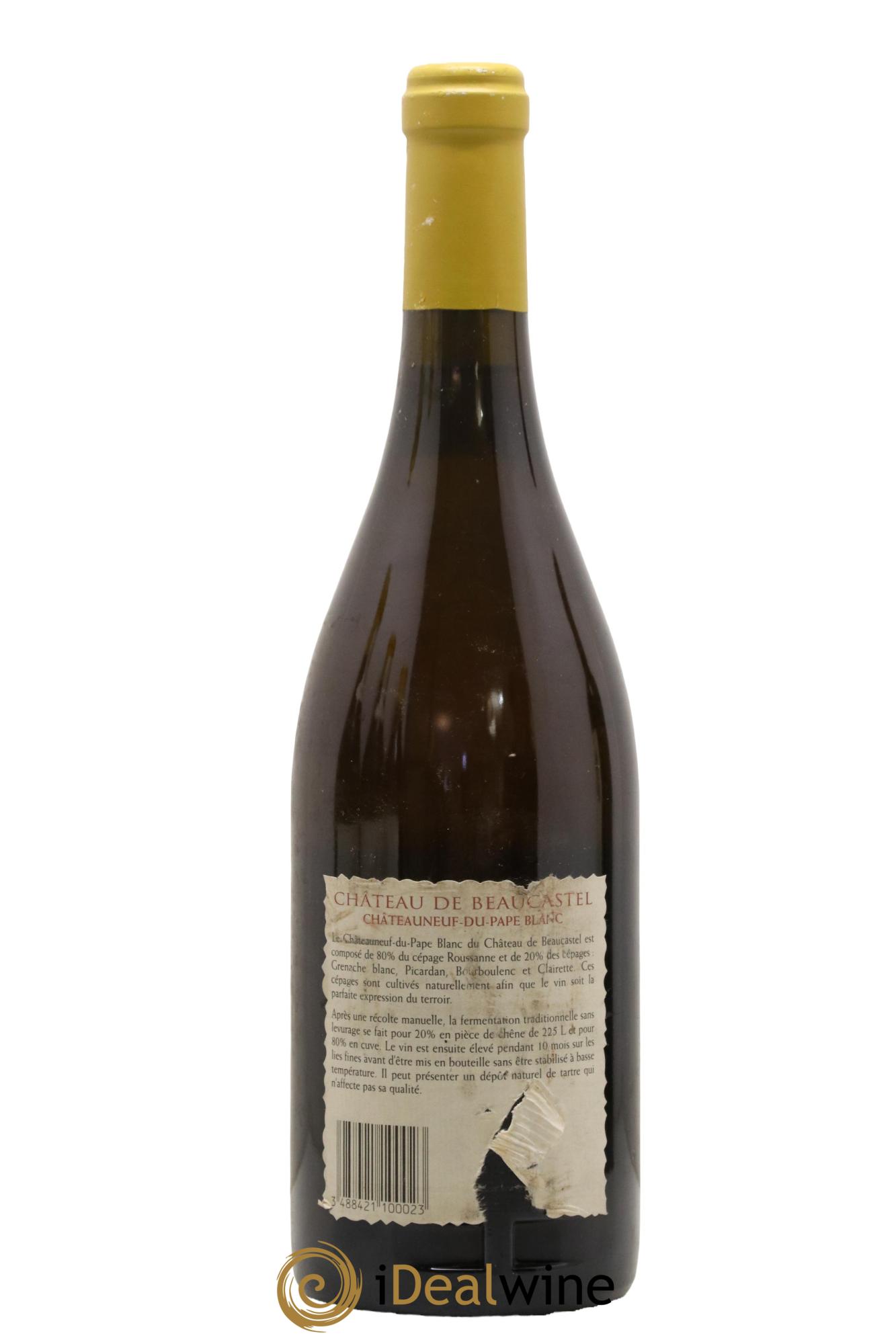 Châteauneuf-du-Pape Château de Beaucastel Famille Perrin 2000 - Lot de 1 bouteille - 1