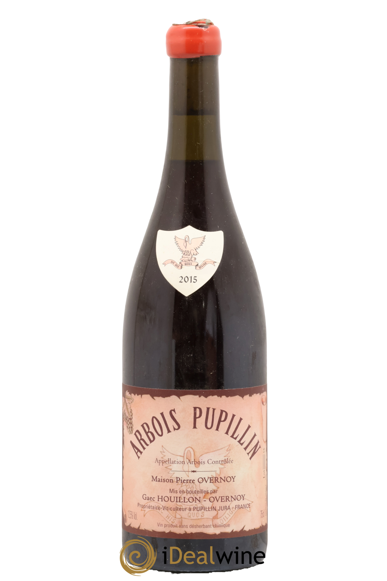 Arbois-Pupillin Poulsard (cire rouge) Overnoy-Houillon (Domaine) 2015 - Lot of 1 bottle - 0