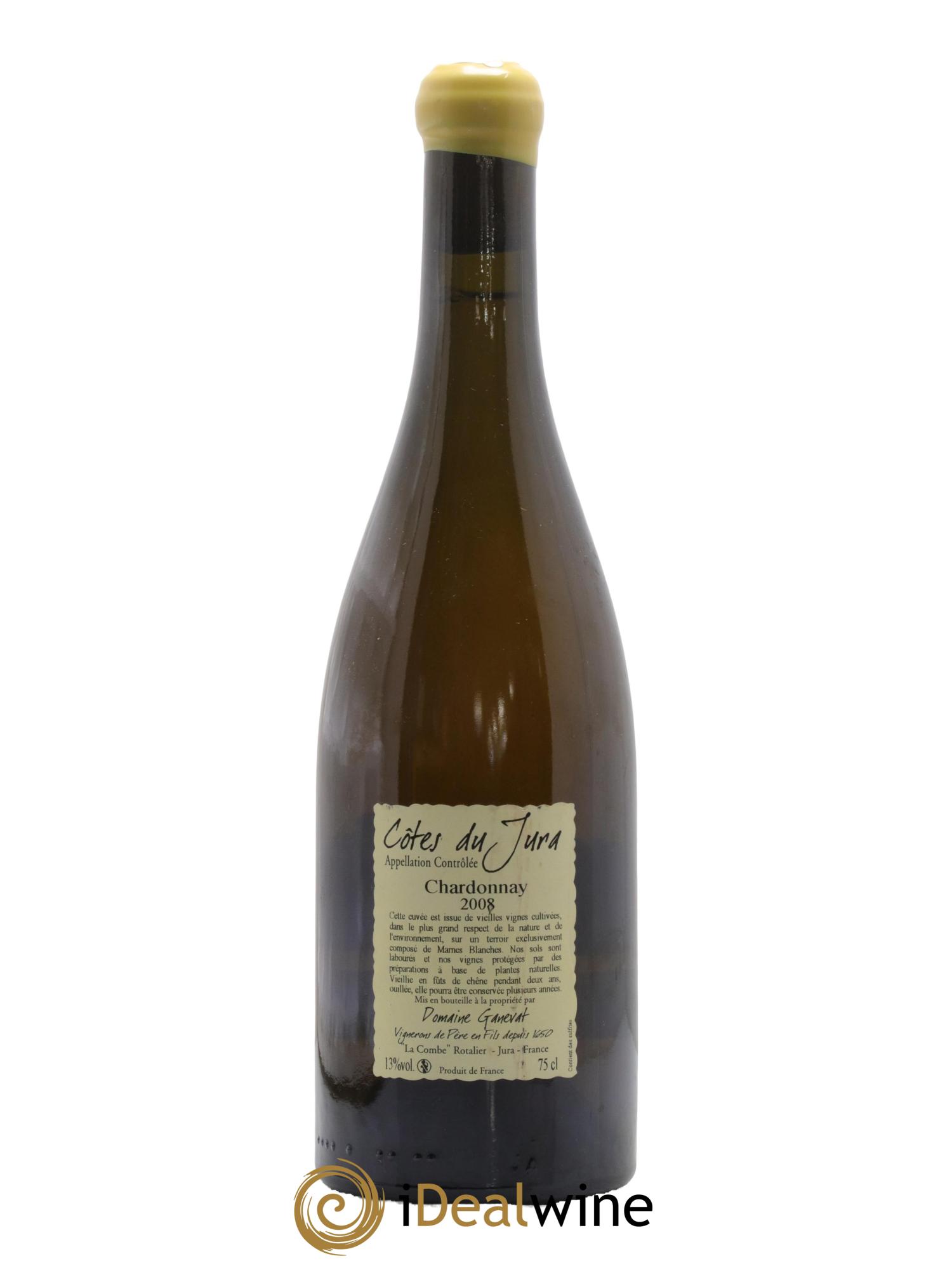Côtes du Jura Les Grands Teppes Vieilles Vignes Jean-François Ganevat (Domaine) 2008 - Lot de 1 bouteille - 1