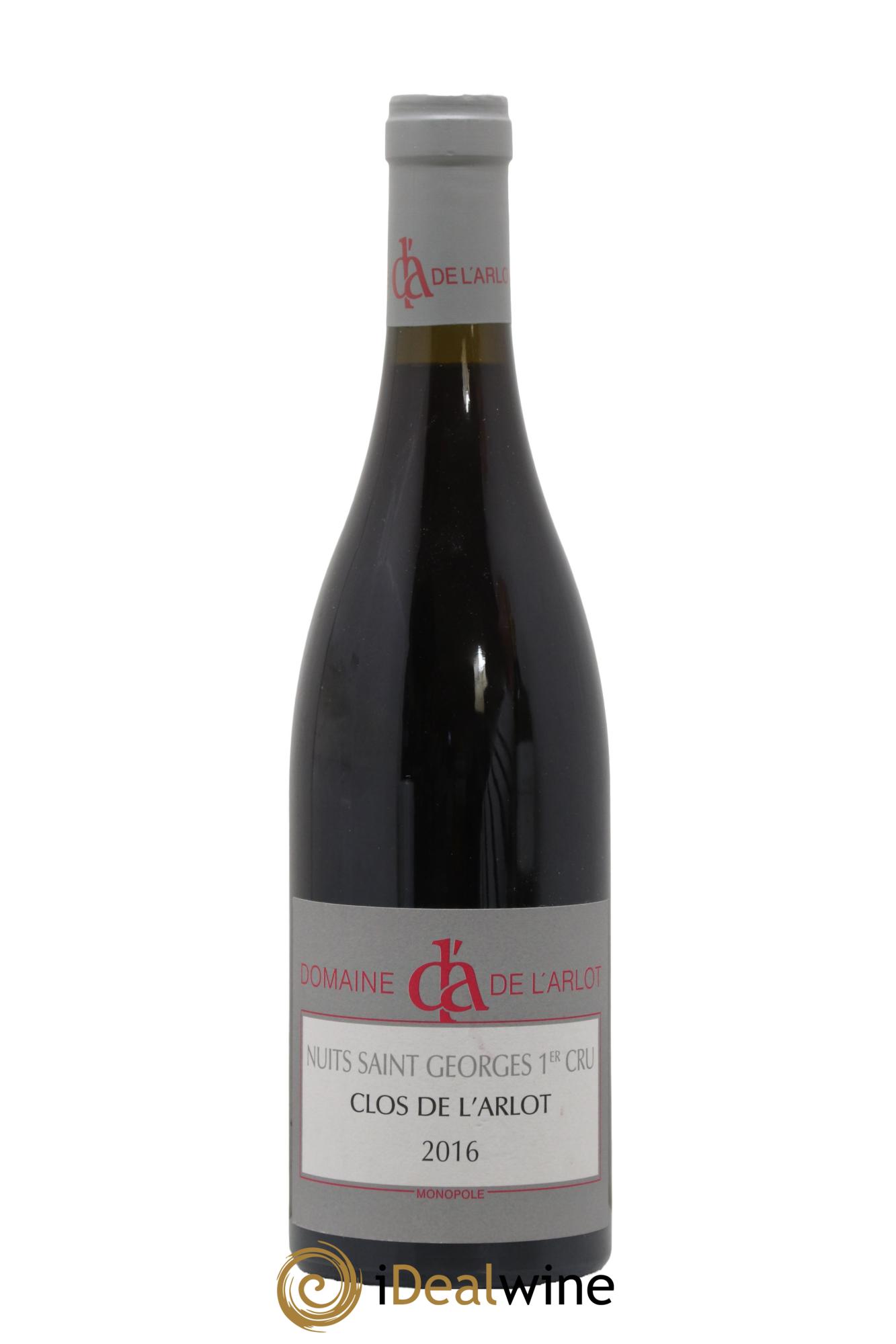 Nuits-Saint-Georges 1er Cru Clos de l'Arlot Domaine de l'Arlot 2016 - Lot de 1 bouteille - 0