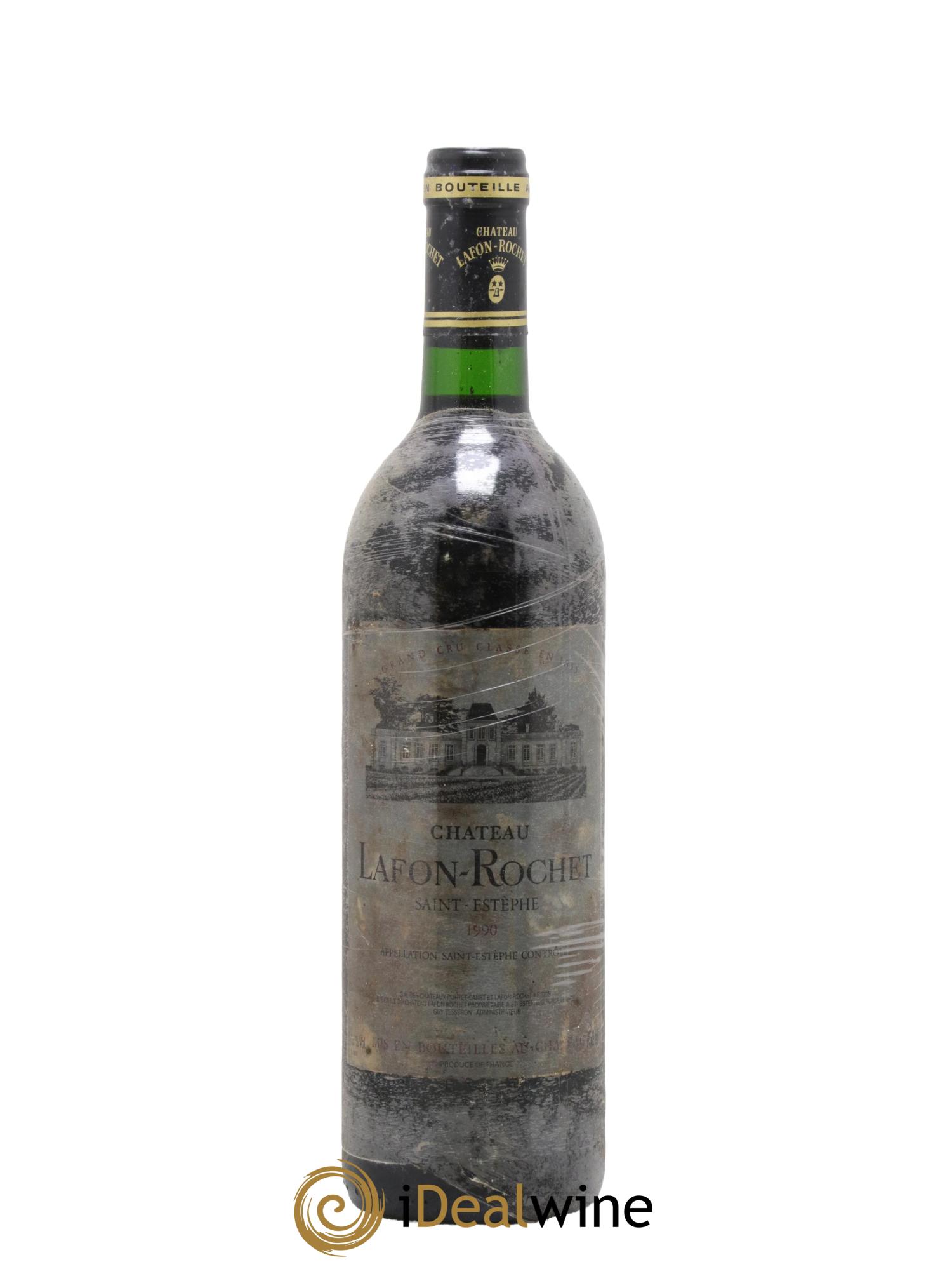 Château Lafon Rochet 4ème Grand Cru Classé 1990 - Posten von 1 Flasche - 0