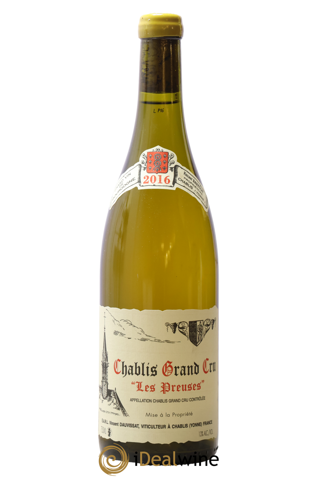 Chablis Grand Cru Les Preuses Vincent Dauvissat (Domaine) 2016 - Posten von 1 Flasche - 0