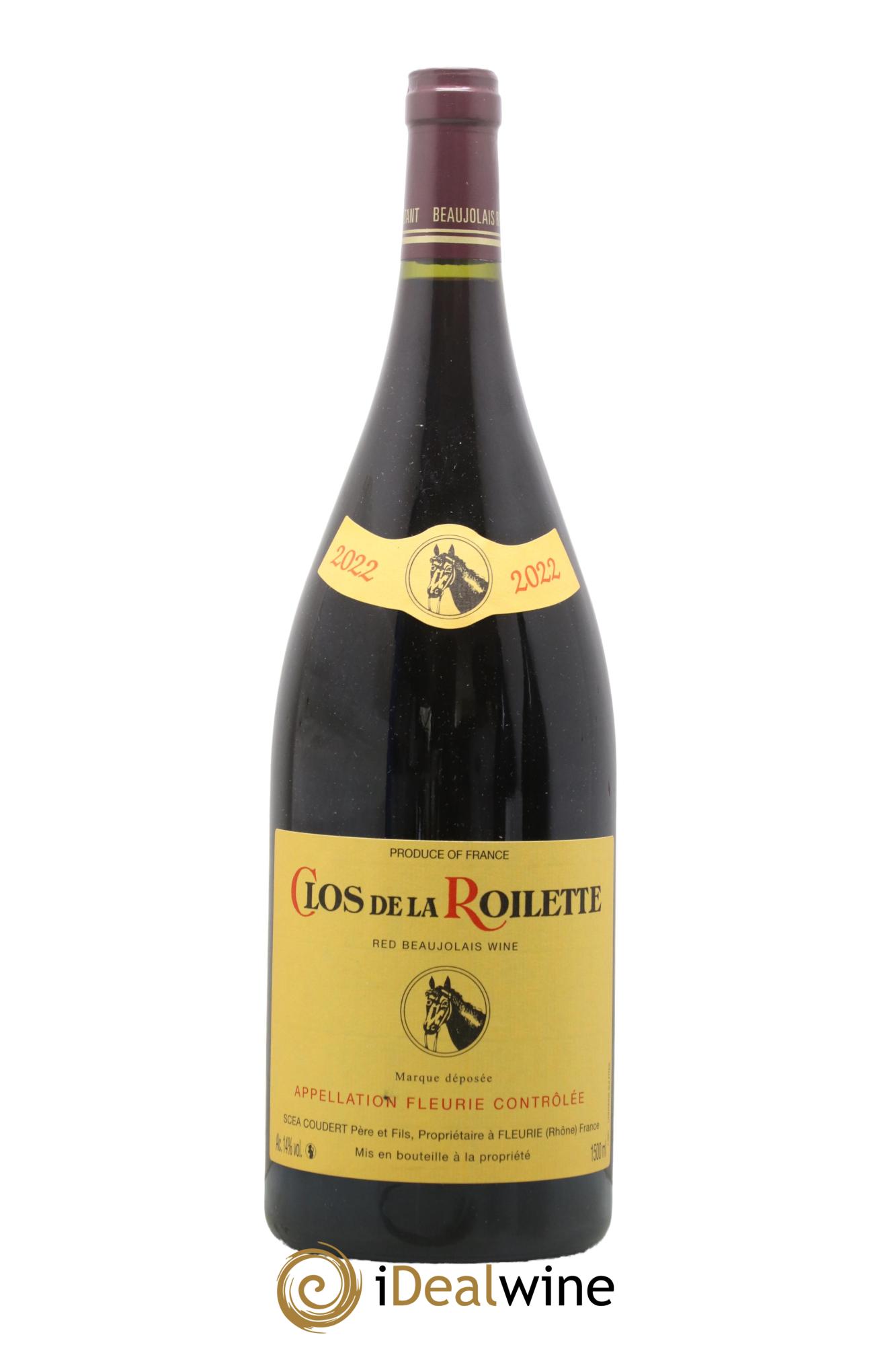 Fleurie Clos de la Roilette 2022 - Lot of 1 magnum - 0