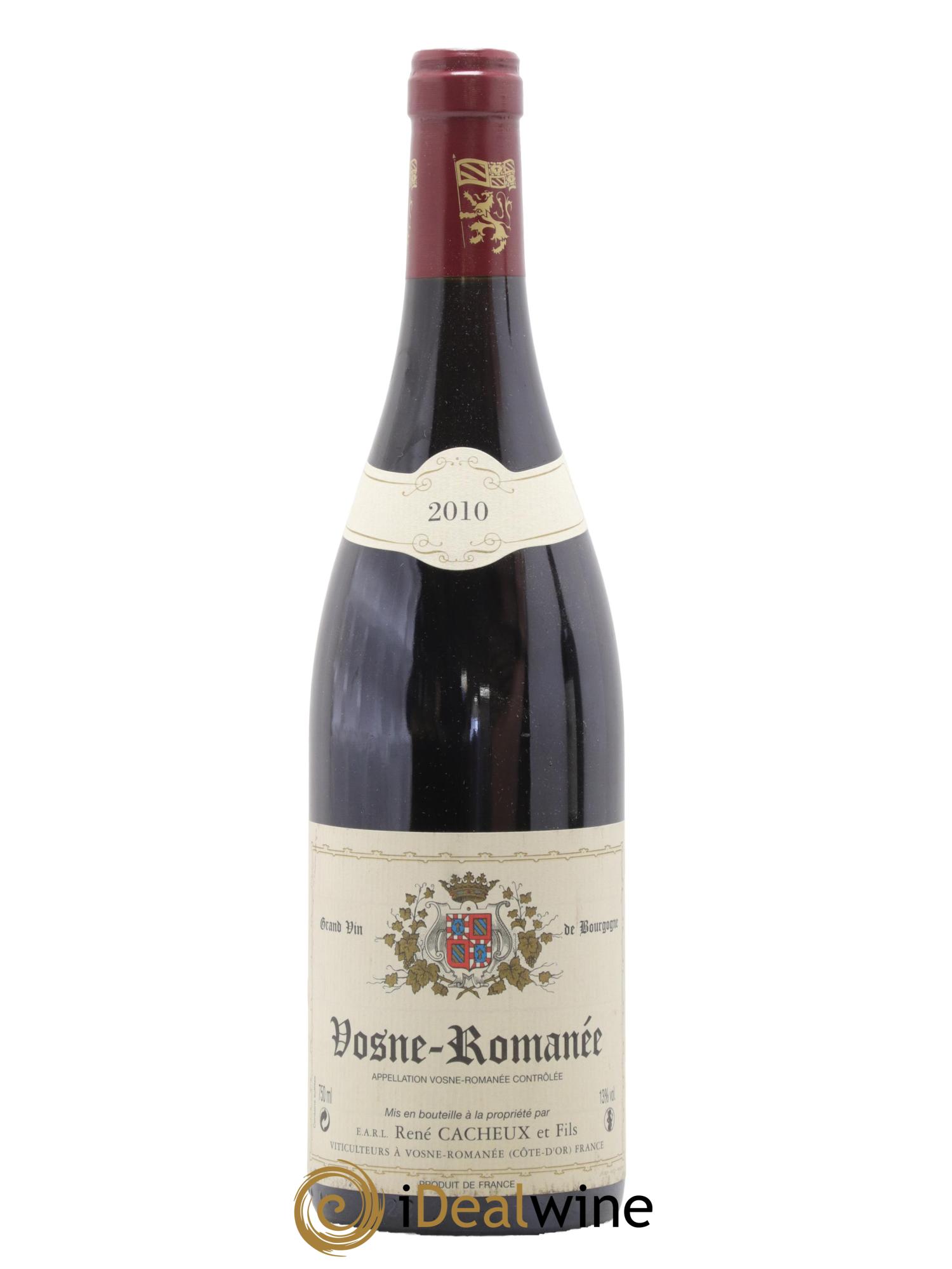 Vosne-Romanée René Cacheux 2010 - Lotto di 1 bottiglia - 0