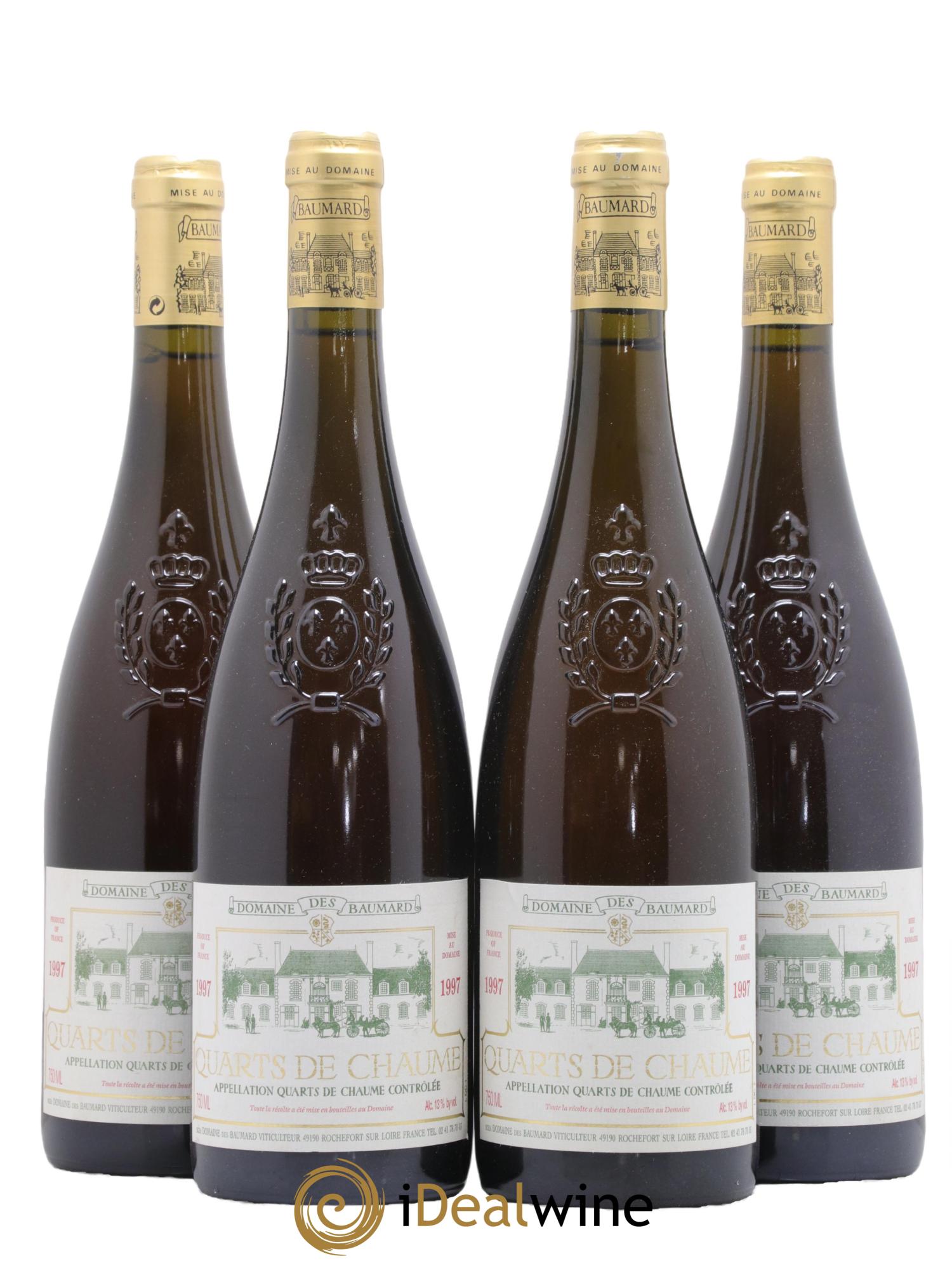 Quarts de Chaume Baumard (Domaine des) 1997 - Lotto di 4 bottiglie - 0
