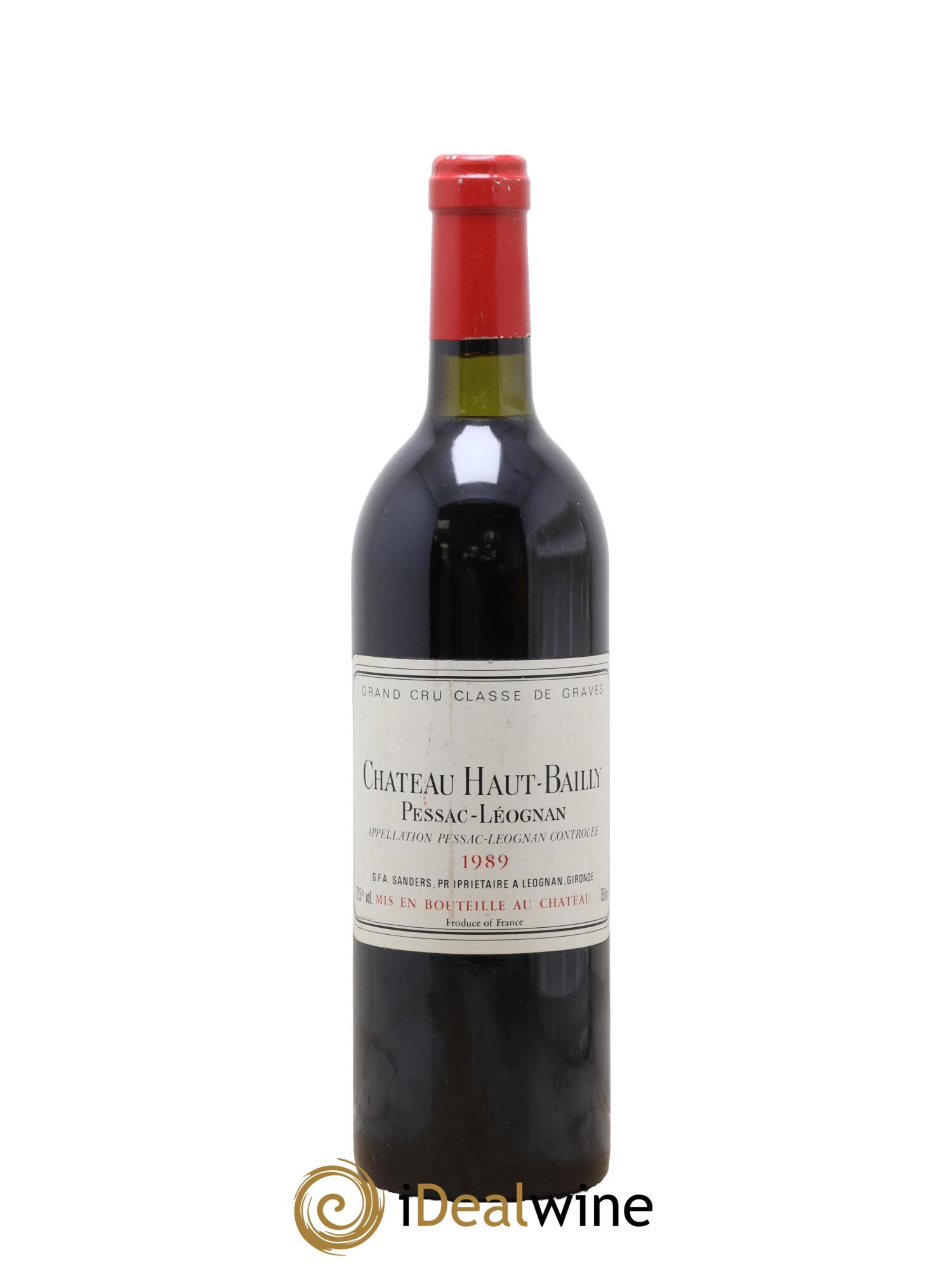 Château Haut-Bailly Cru Classé de Graves 1989 - Lot of 1 bottle - 0