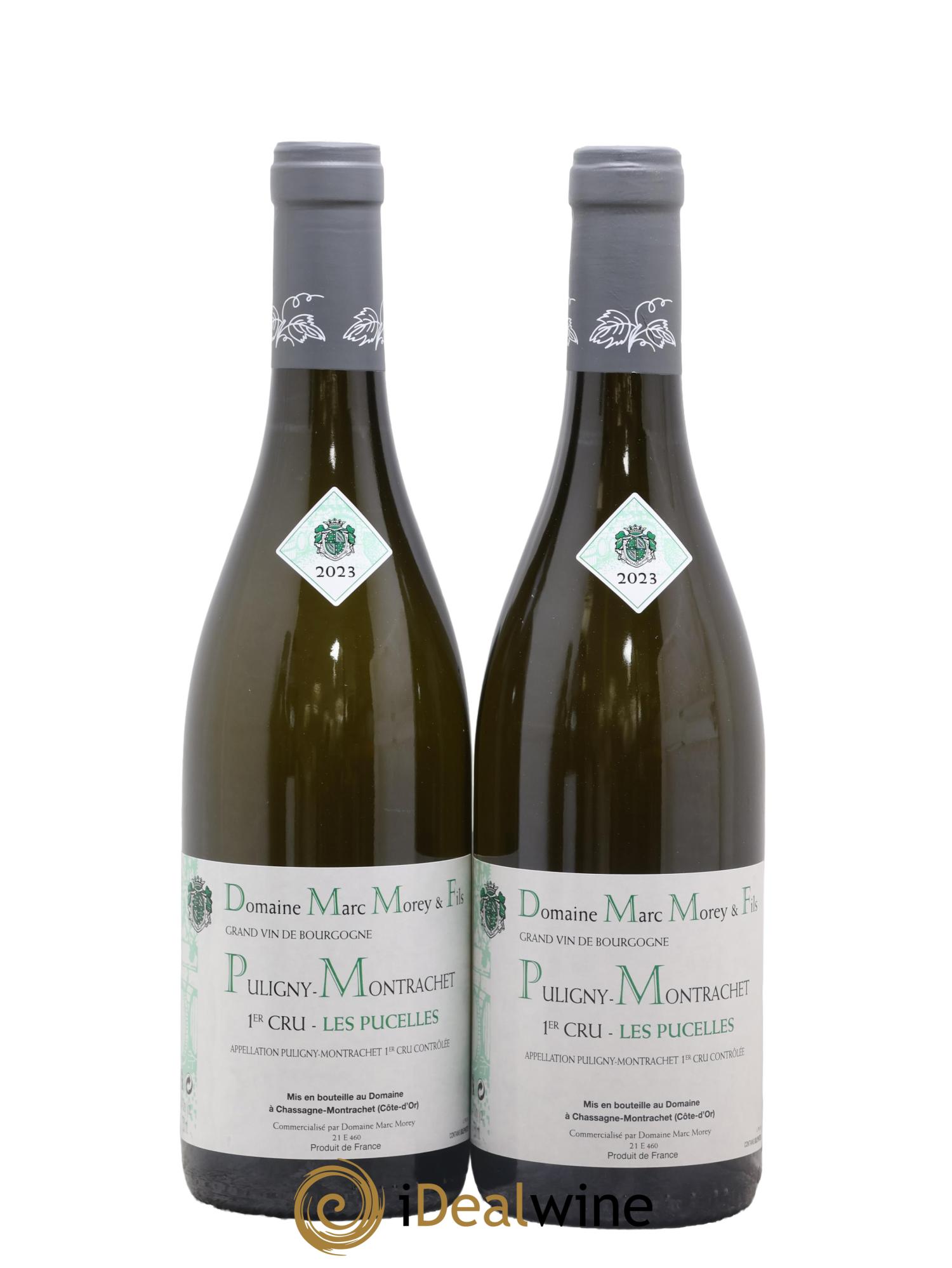 Puligny-Montrachet 1er Cru Les Pucelles Marc Morey 2023 - Lot de 2 bouteilles - 0