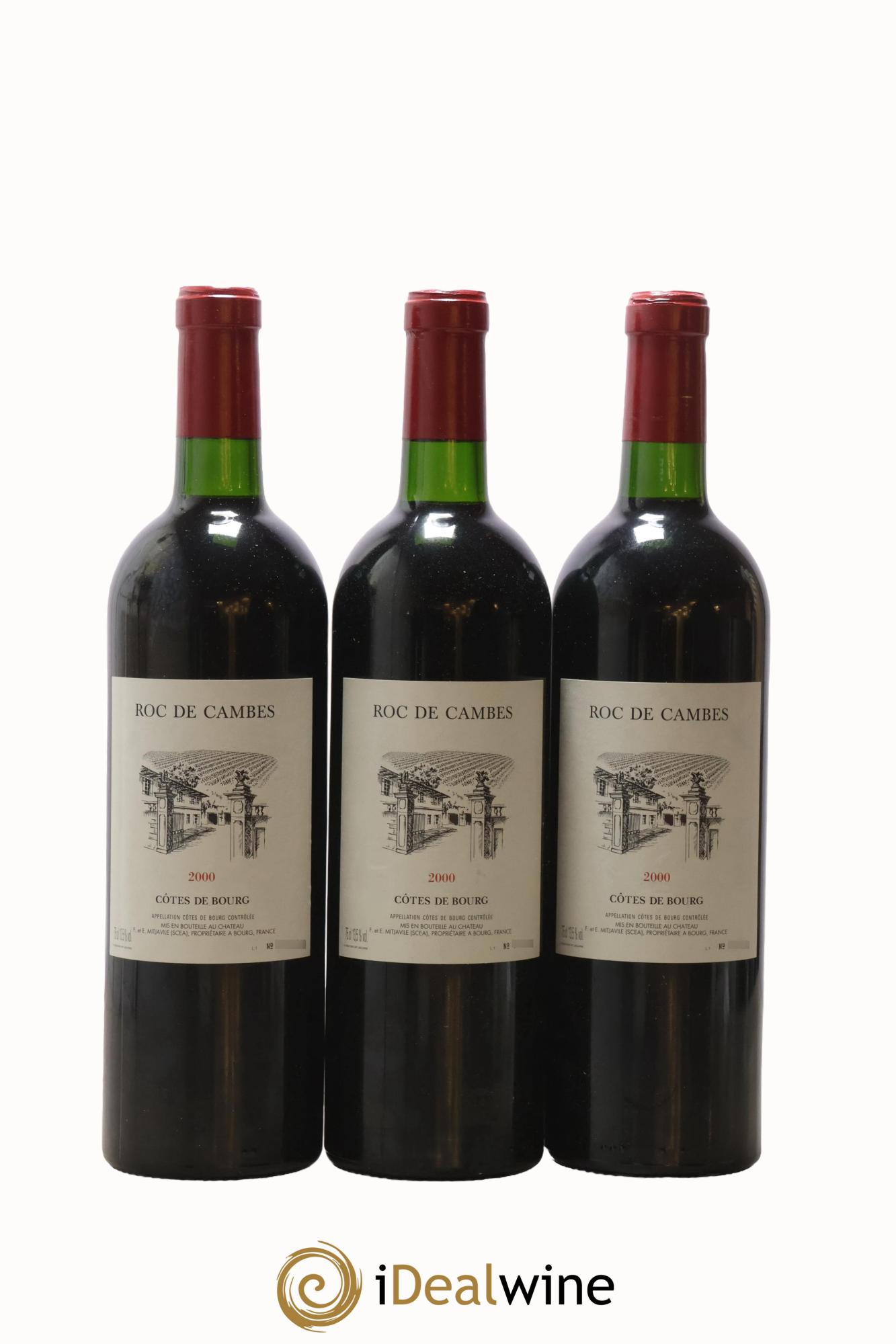 Roc de Cambes 2000 - Lot de 6 bouteilles - 1