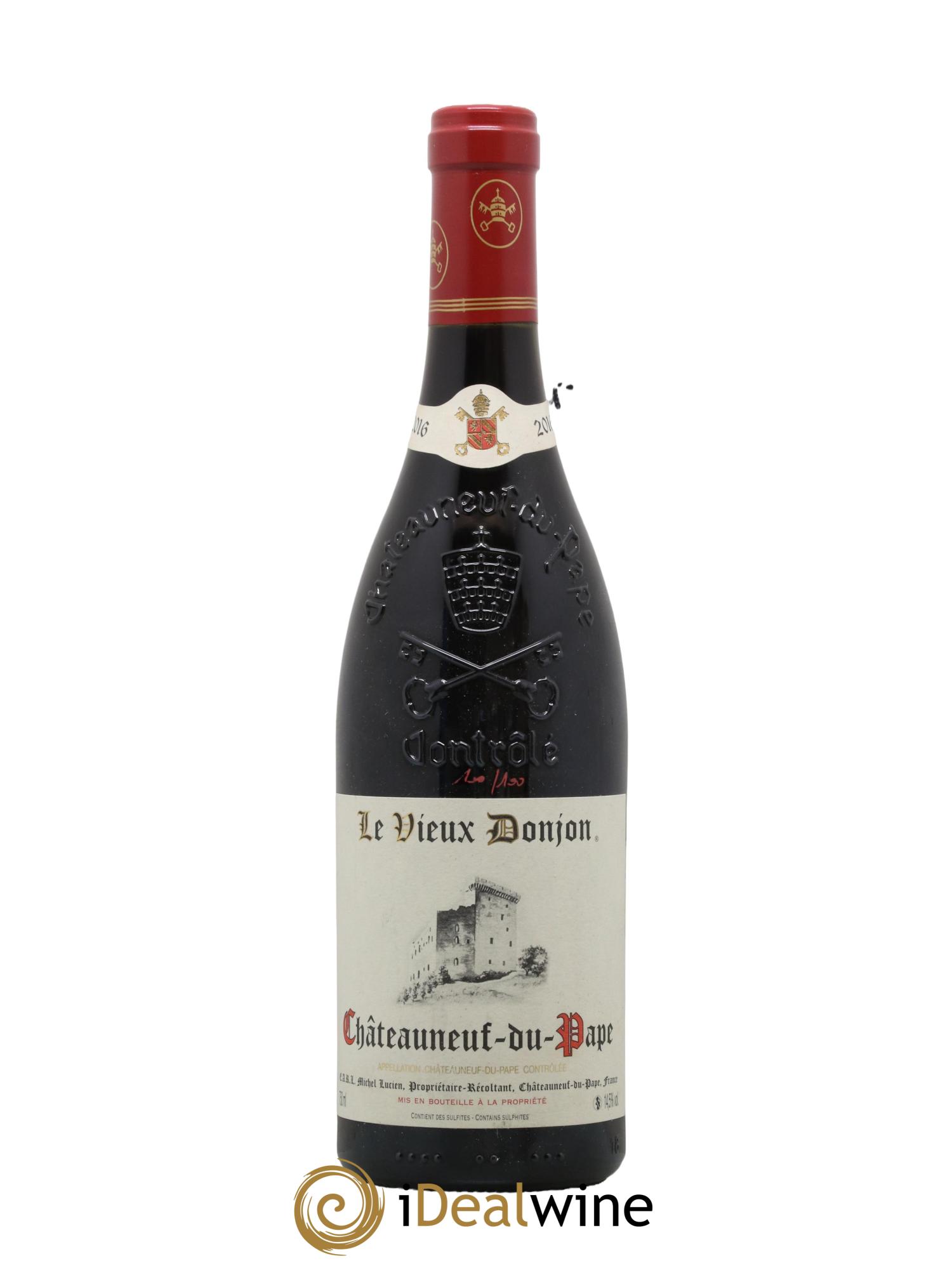 Châteauneuf-du-Pape Le Vieux Donjon Michel Lucien 2016 - Lot de 1 bouteille - 0