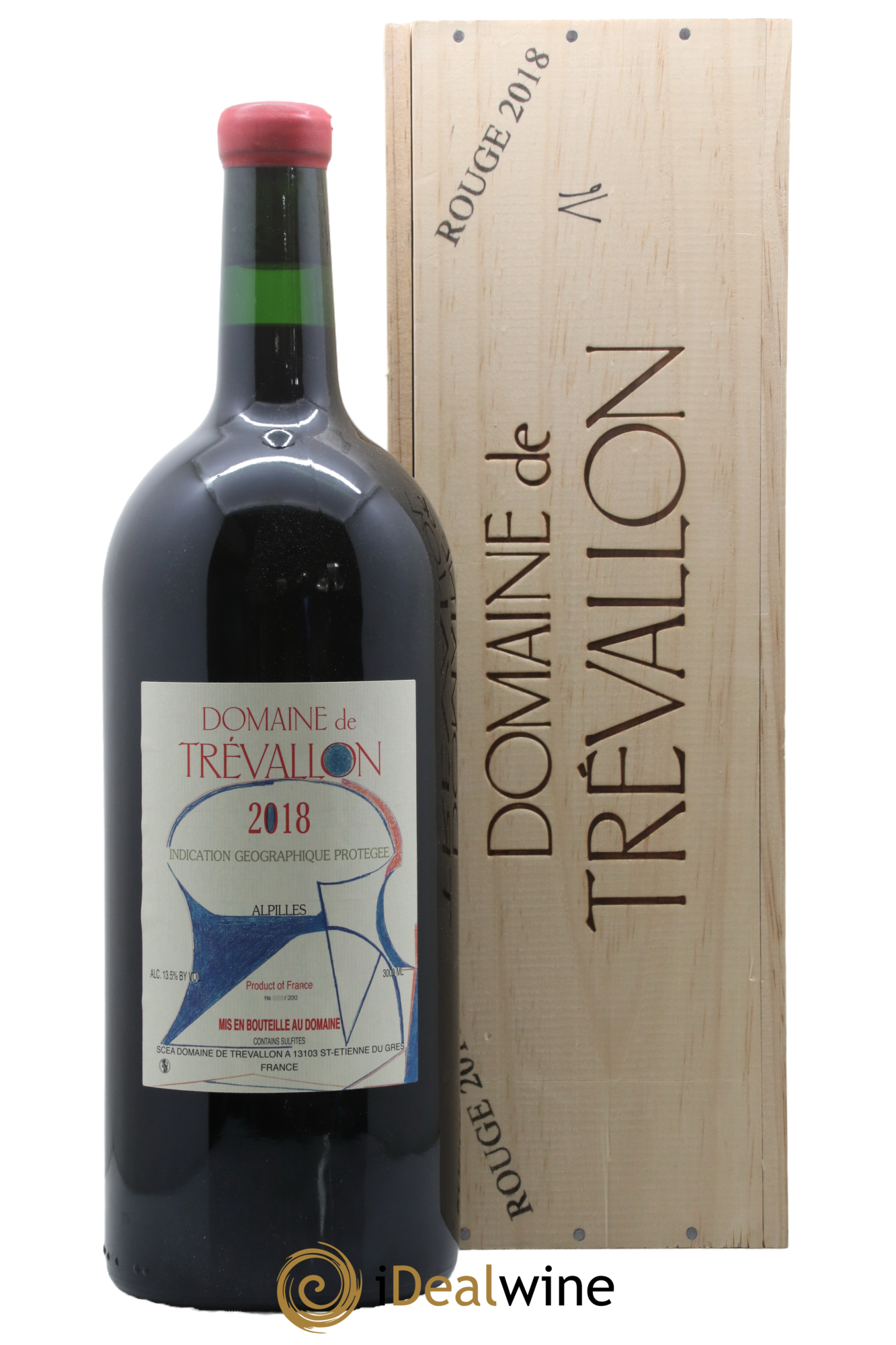 Alpilles Trévallon (Domaine de) Eloi Dürrbach 2018 - Lot de 1 double magnum - 0