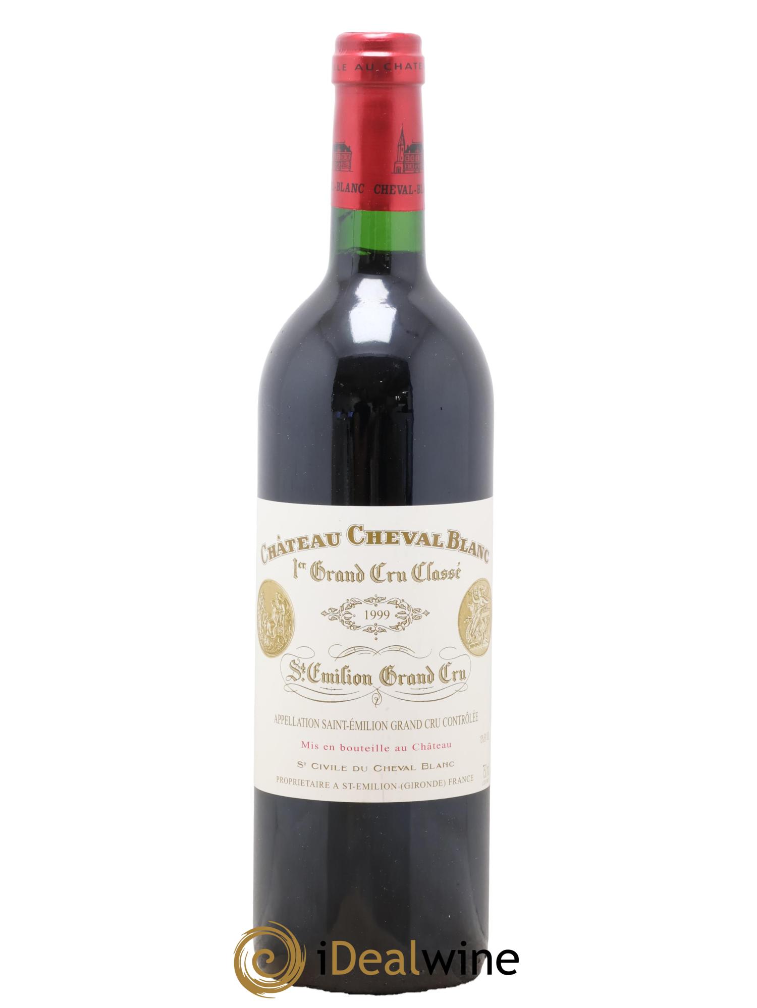 Château Cheval Blanc 1er Grand Cru Classé A 1999 - Lotto di 1 bottiglia - 0
