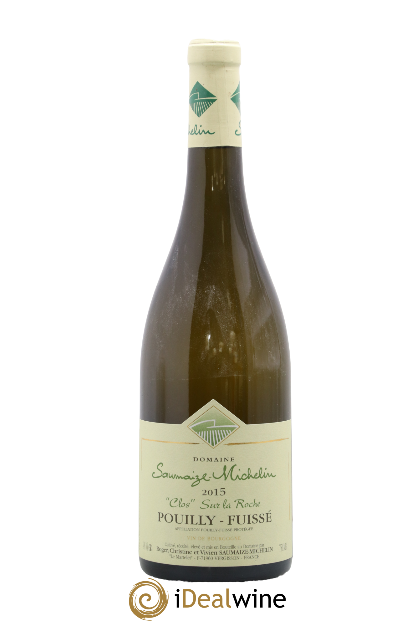 Pouilly-Fuissé Clos sur la Roche Saumaize-Michelin 2015 - Lotto di 1 bottiglia - 0