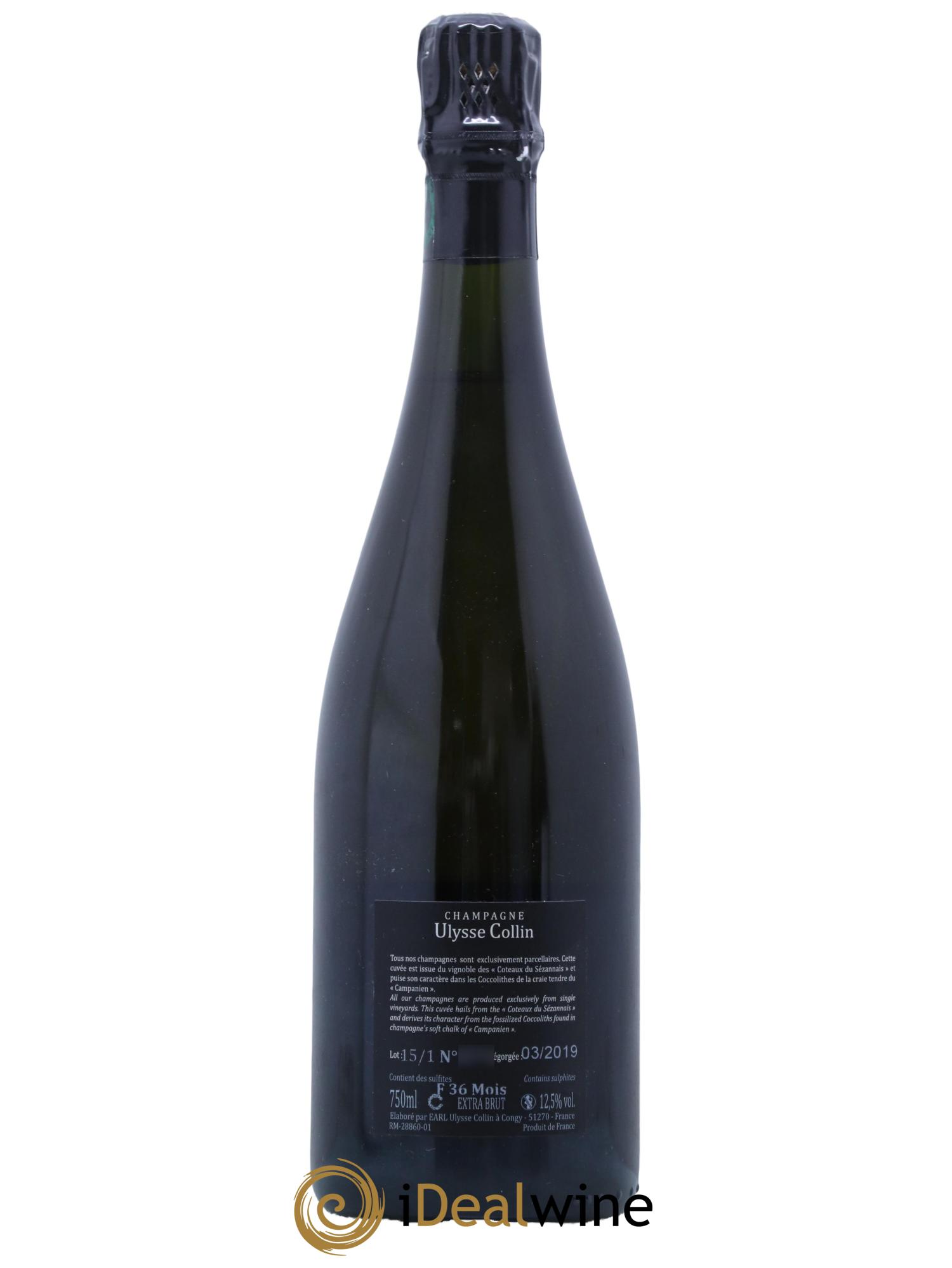 Les Maillons Blanc de Noirs Extra-Brut Ulysse Collin - Lot of 1 bottle - 1