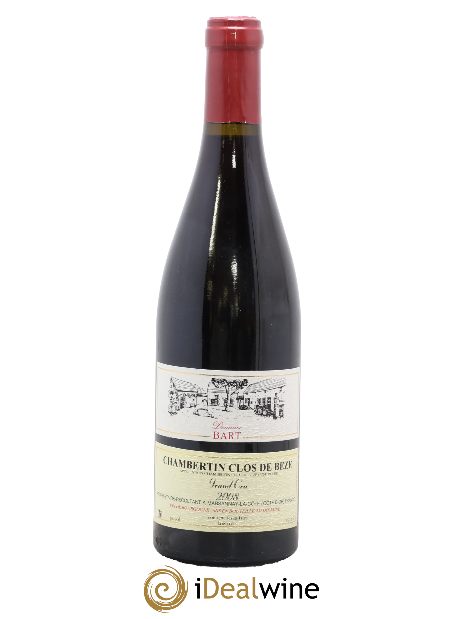 Chambertin Clos de Bèze Grand Cru Bart (Domaine) 2008 - Lot of 1 bottle - 0
