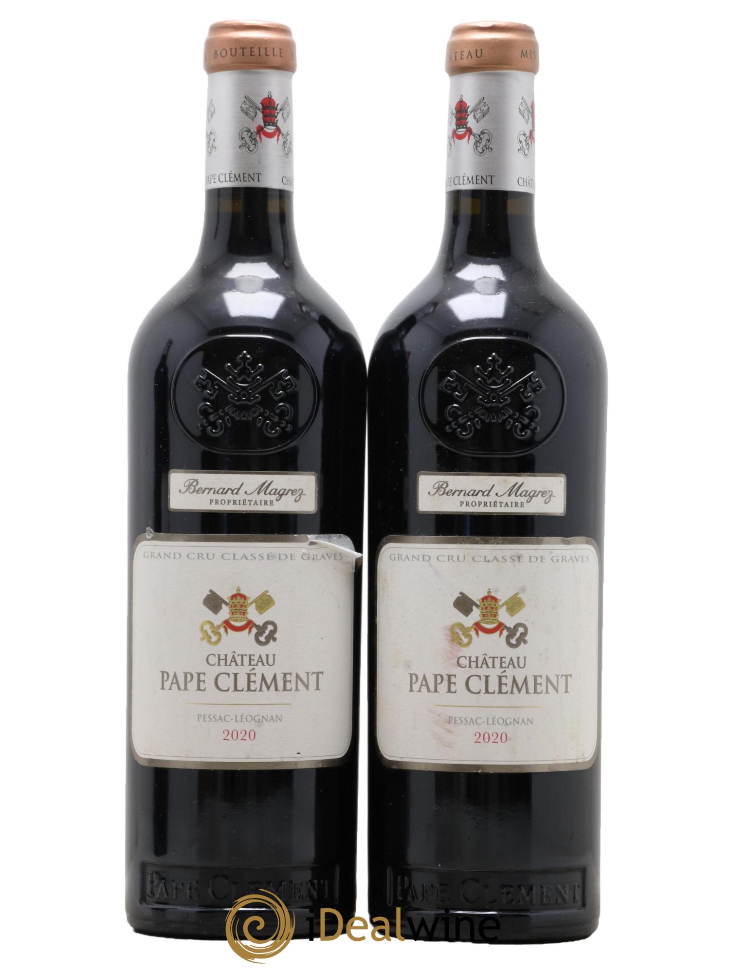 Château Pape Clément Cru Classé de Graves 2020 - Lot of 2 bottles - 0