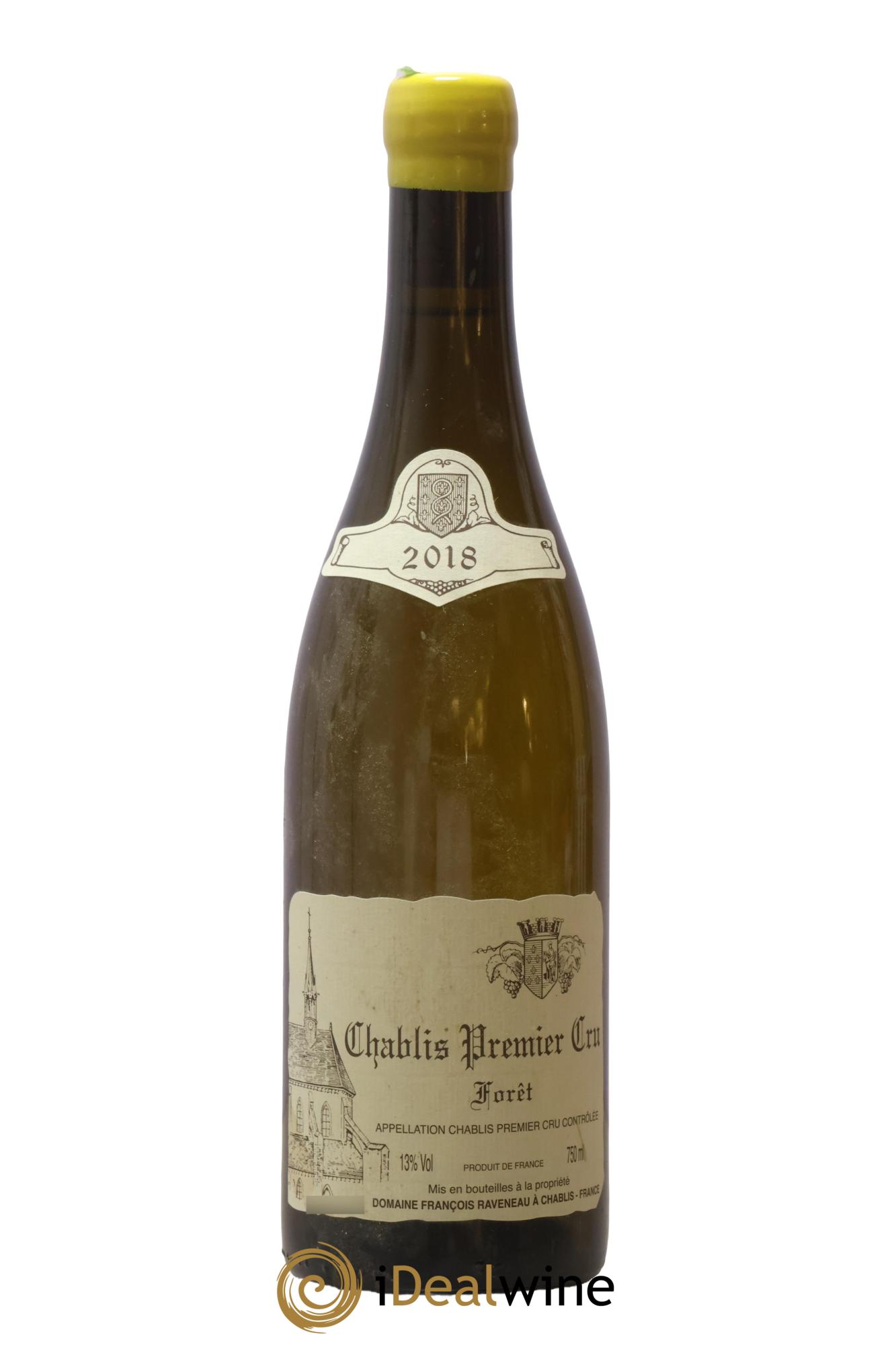 Chablis 1er Cru Forêt Raveneau (Domaine) 2018 - Lot de 1 bouteille - 0