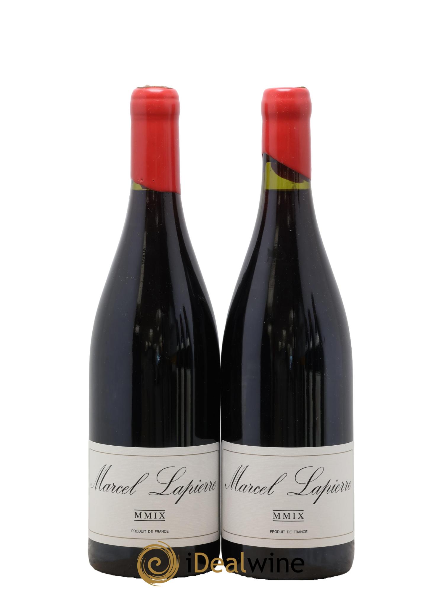 Morgon Cuvée Marcel Lapierre Marcel Lapierre (Domaine) 2009 - Lot of 2 bottles - 0