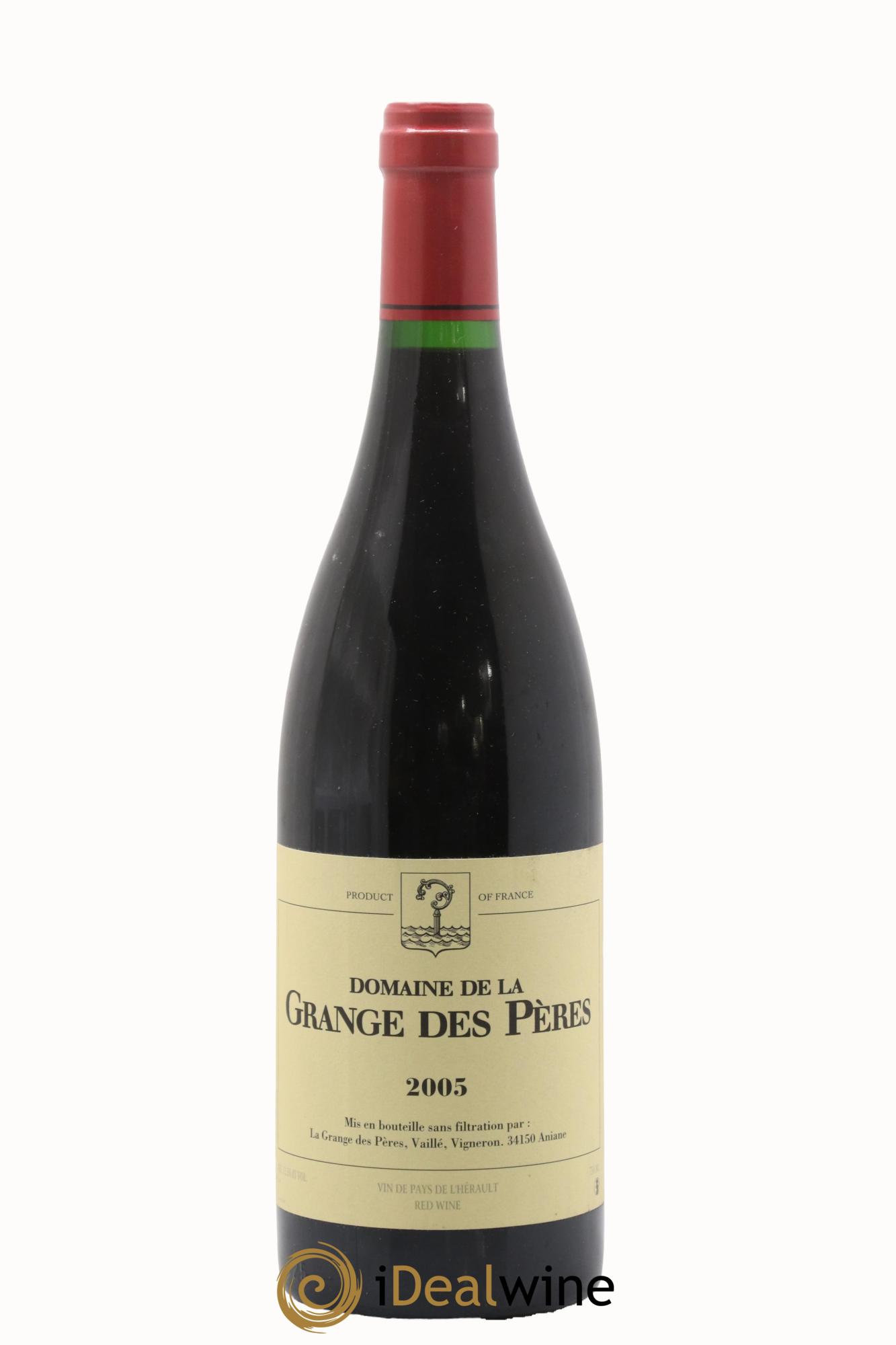 IGP Pays d'Hérault Grange des Pères Laurent Vaillé 2005 - Lot of 1 bottle - 0