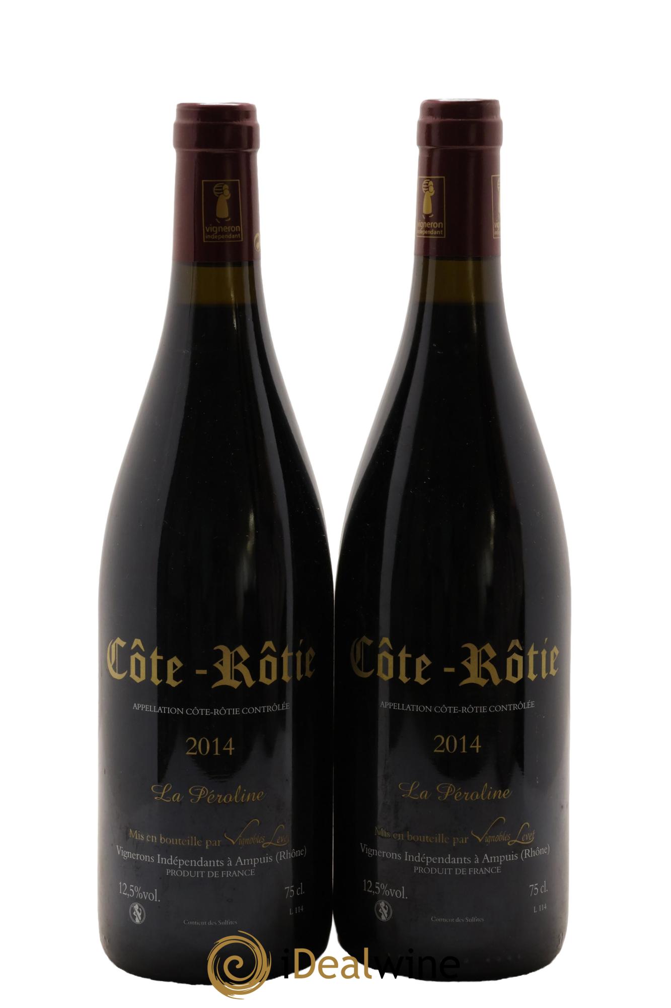Côte-Rôtie La Péroline Vignobles Levet 2014 - Lotto di 2 bottiglie - 1