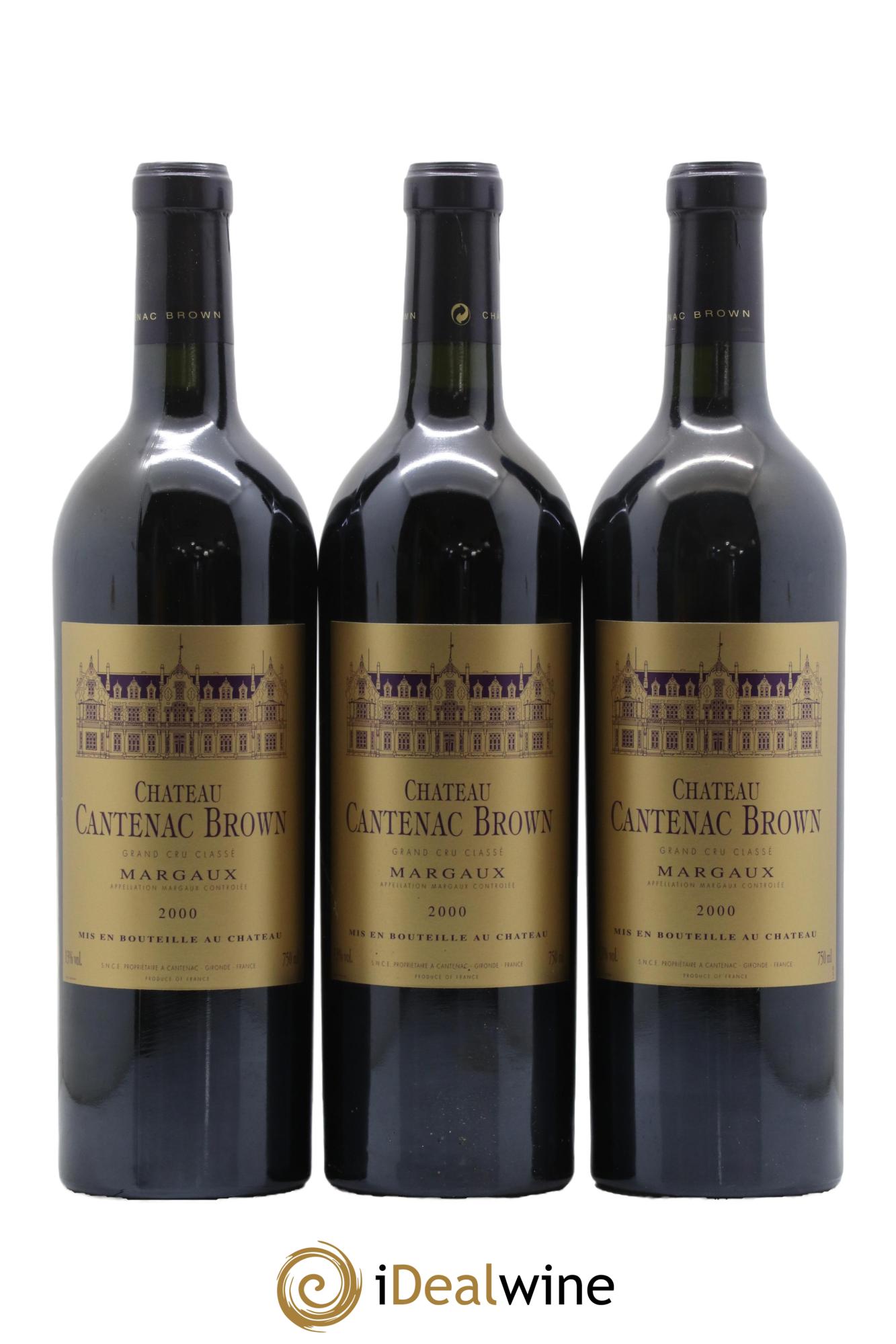 Château Cantenac Brown 3ème Grand Cru Classé 2000 - Lot of 6 bottles - 2