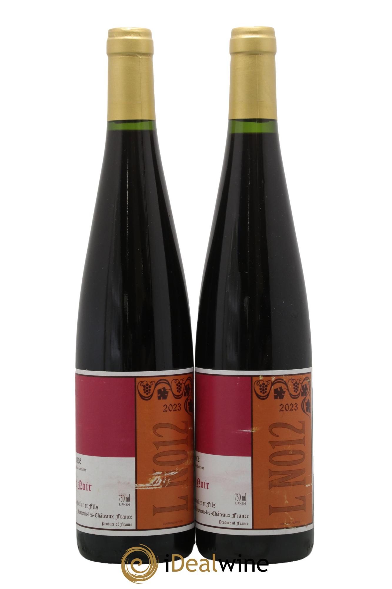 Alsace Pinot Noir LN012 Gérard Schueller (Domaine) 2023 - Lot de 2 bouteilles - 0