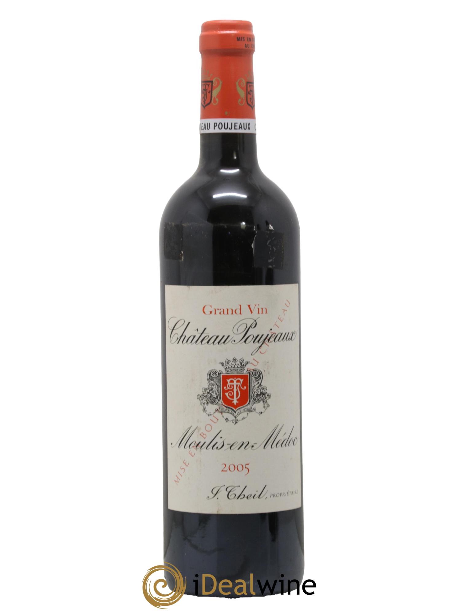 Château Poujeaux 2005 - Lot de 1 bouteille - 0