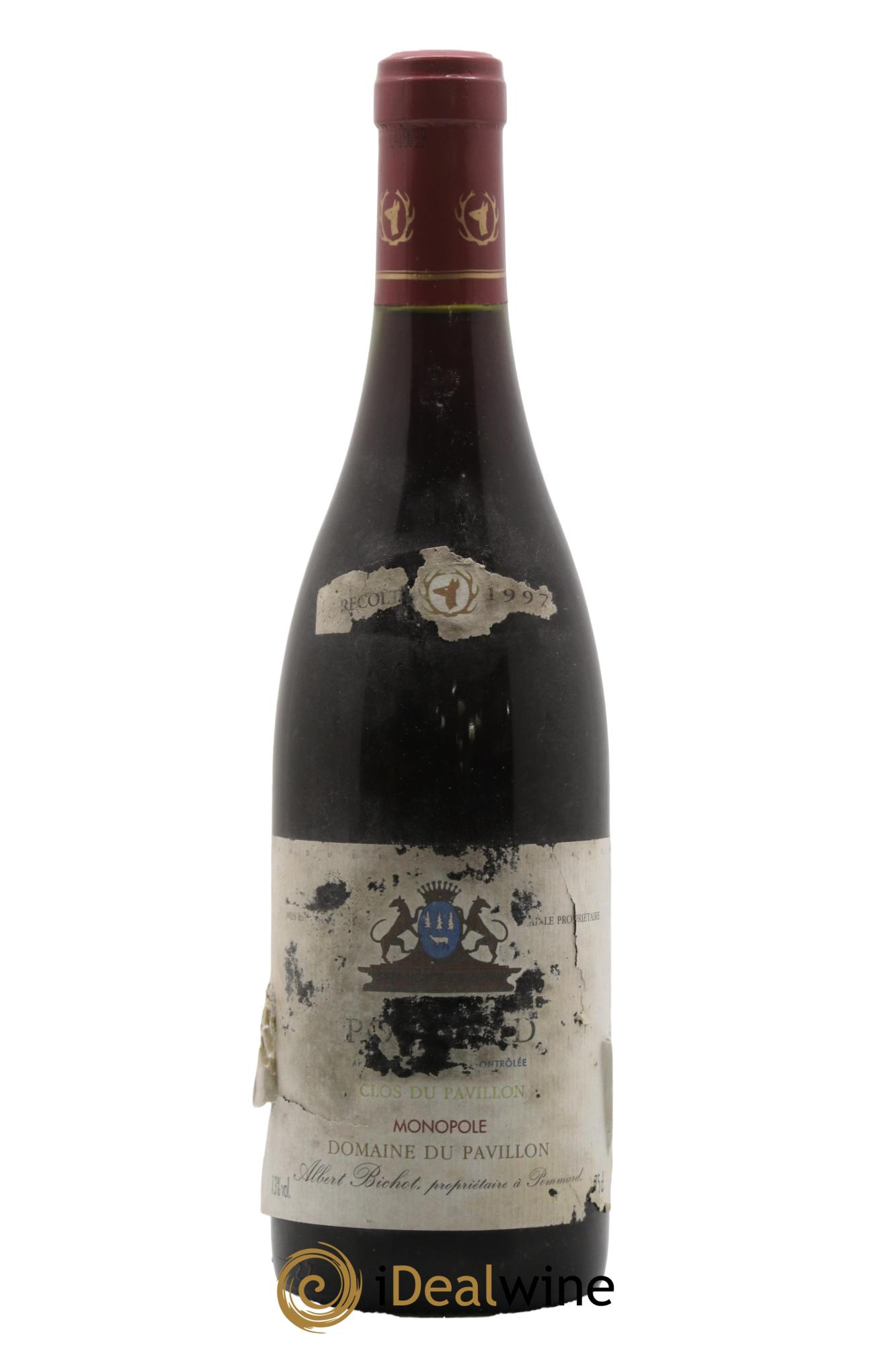 Pommard Clos du Pavillon Monopole Domaine du Pavillon Albert Bichot 1997 - Lot de 1 bouteille - 0