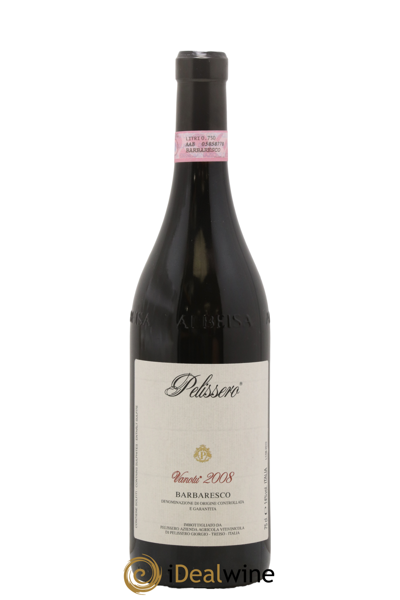 Barbaresco DOCG Vanotu Pelissero 2008 - Lot de 1 bouteille - 0