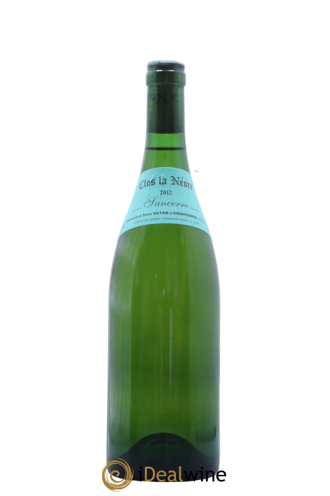 Sancerre Clos la Neore Edmond Vatan 2012 - Lot de 1 bouteille - 0
