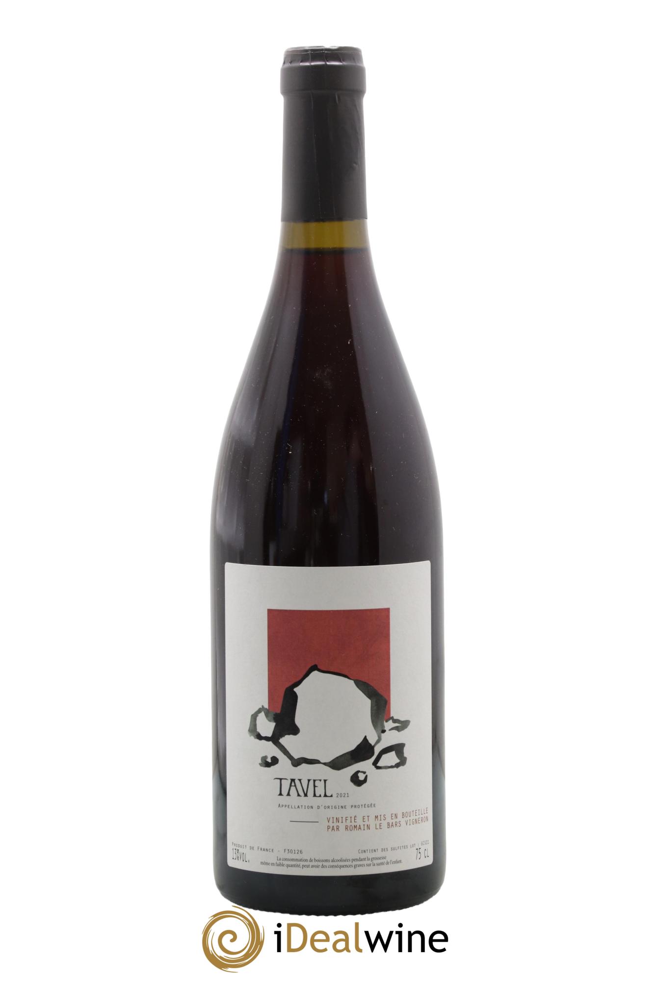 Tavel Romain Le Bars 2021 - Lot de 1 bouteille - 0