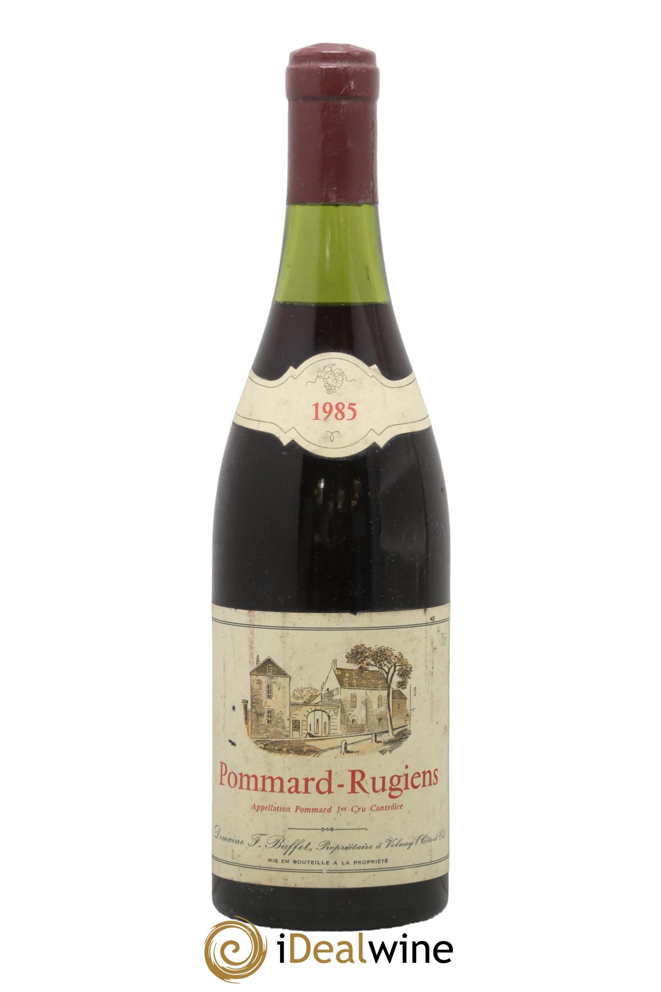 Pommard 1er Cru Rugiens Domaine Buffet 1985 - Lot de 1 bouteille - 0