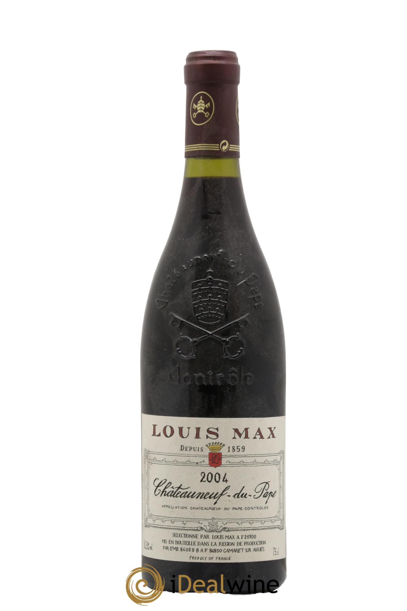 Châteauneuf-du-Pape Louis Max 2004 - Posten von 1 Flasche - 0