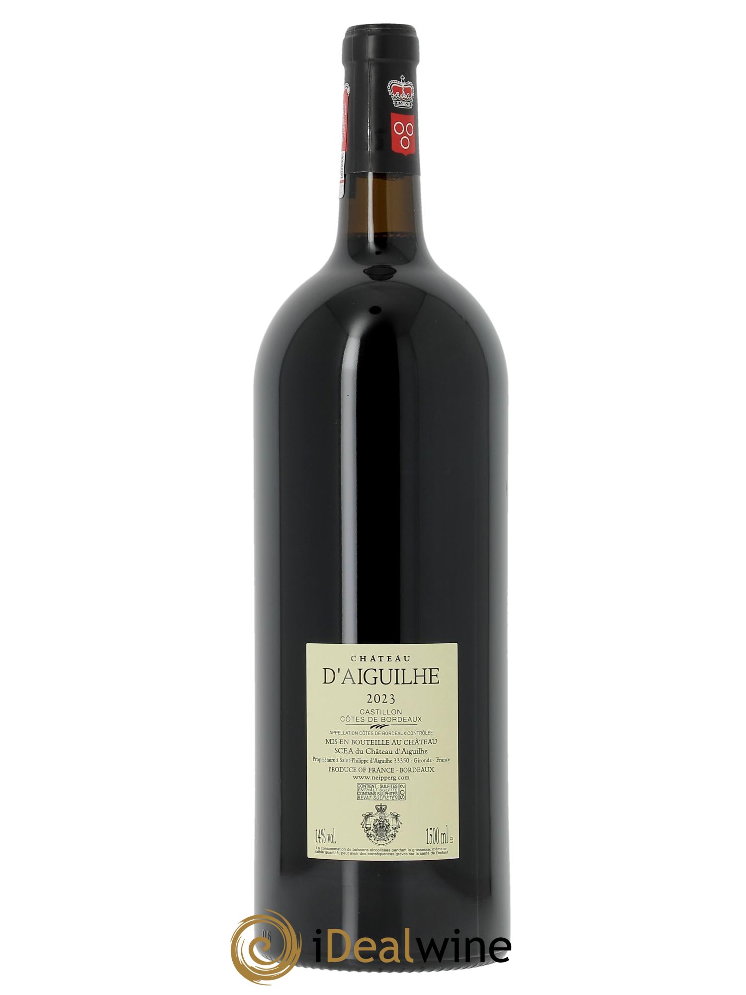 Château d' Aiguilhe (CBO à partir de 3 mgs) 2023 - Lot de 1 magnum - 1