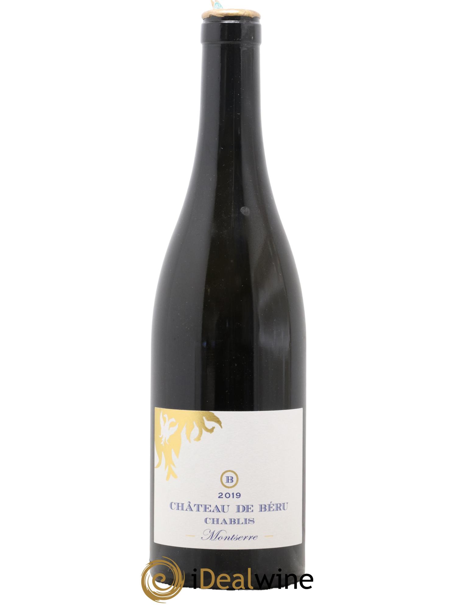 Chablis Montserre Château de Béru 2019 - Lot de 1 bouteille - 0