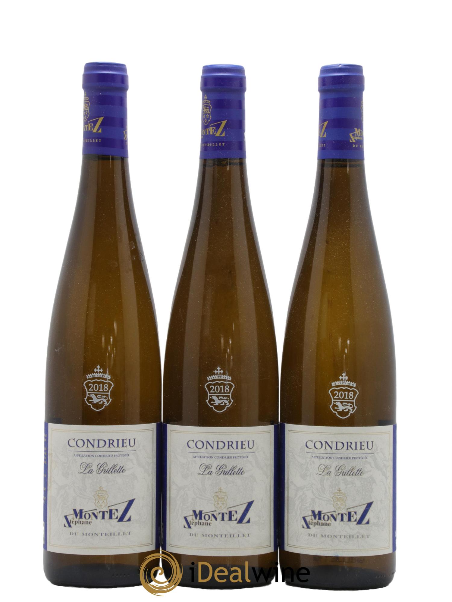 Condrieu La Grillette Monteillet (Domaine du) - Stéphane Montez 2017 - Lotto di 1 bottiglia - 1