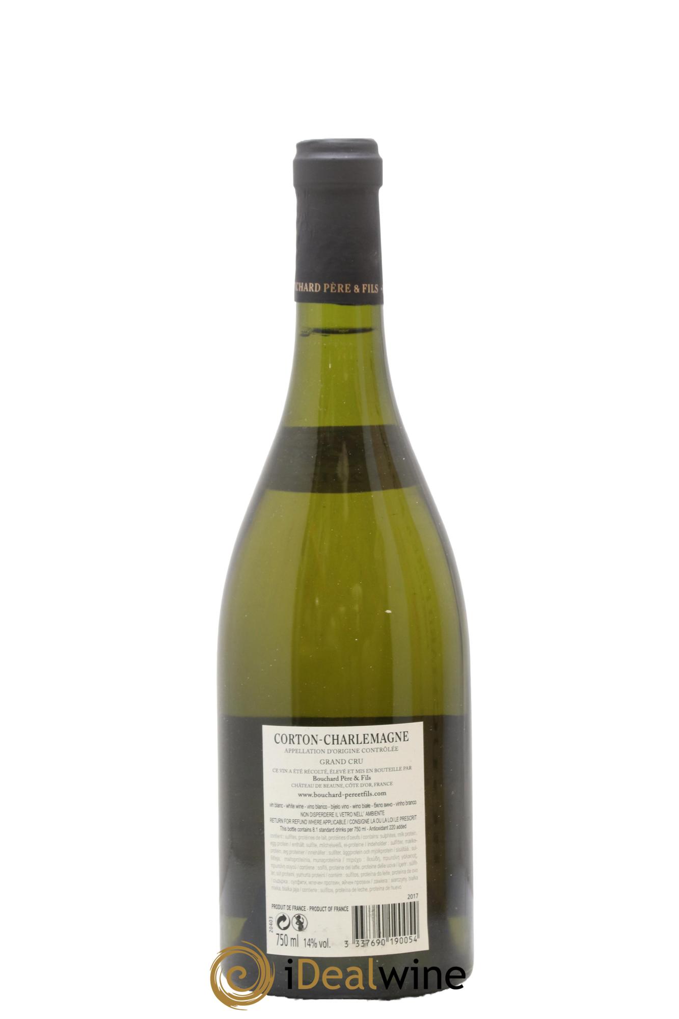 Corton-Charlemagne Grand Cru Bouchard Père & Fils 2017 - Posten von 1 Flasche - 2