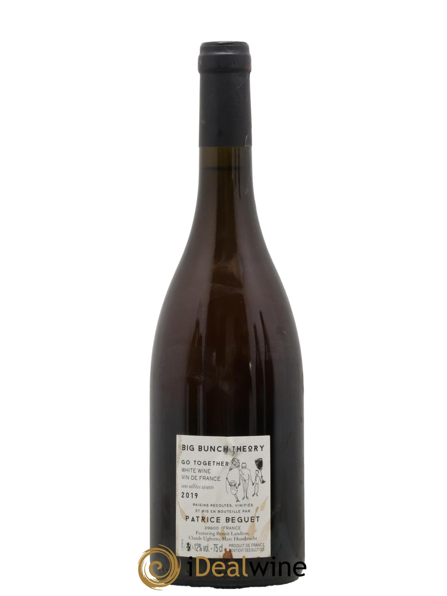 Vin de France Big Bunch Theory Patrice Beguet 2019 - Lot de 1 bouteille - 1