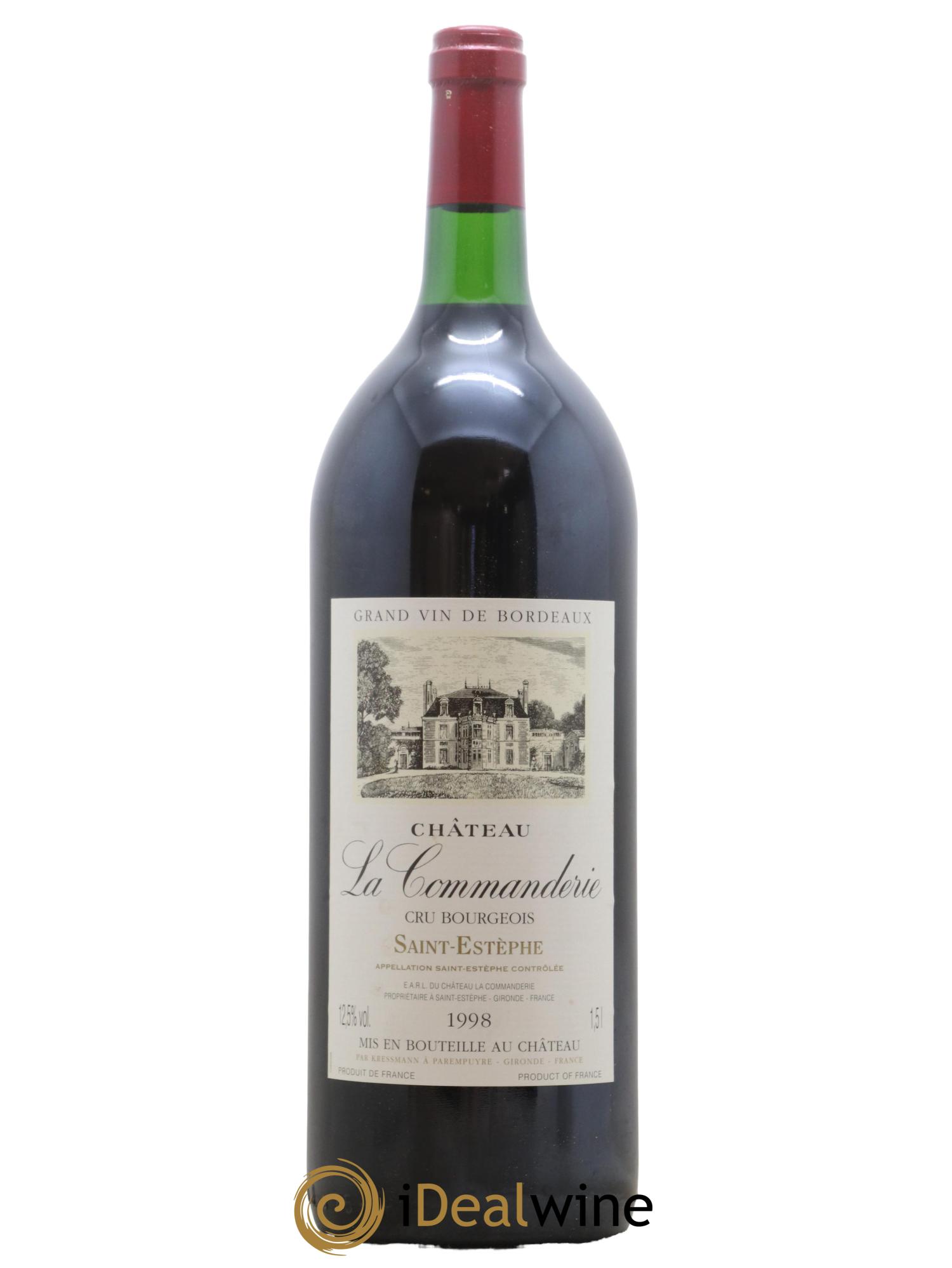 Château la Commanderie Cru Bourgeois 1998 - Lotto di 1 magnum - 1