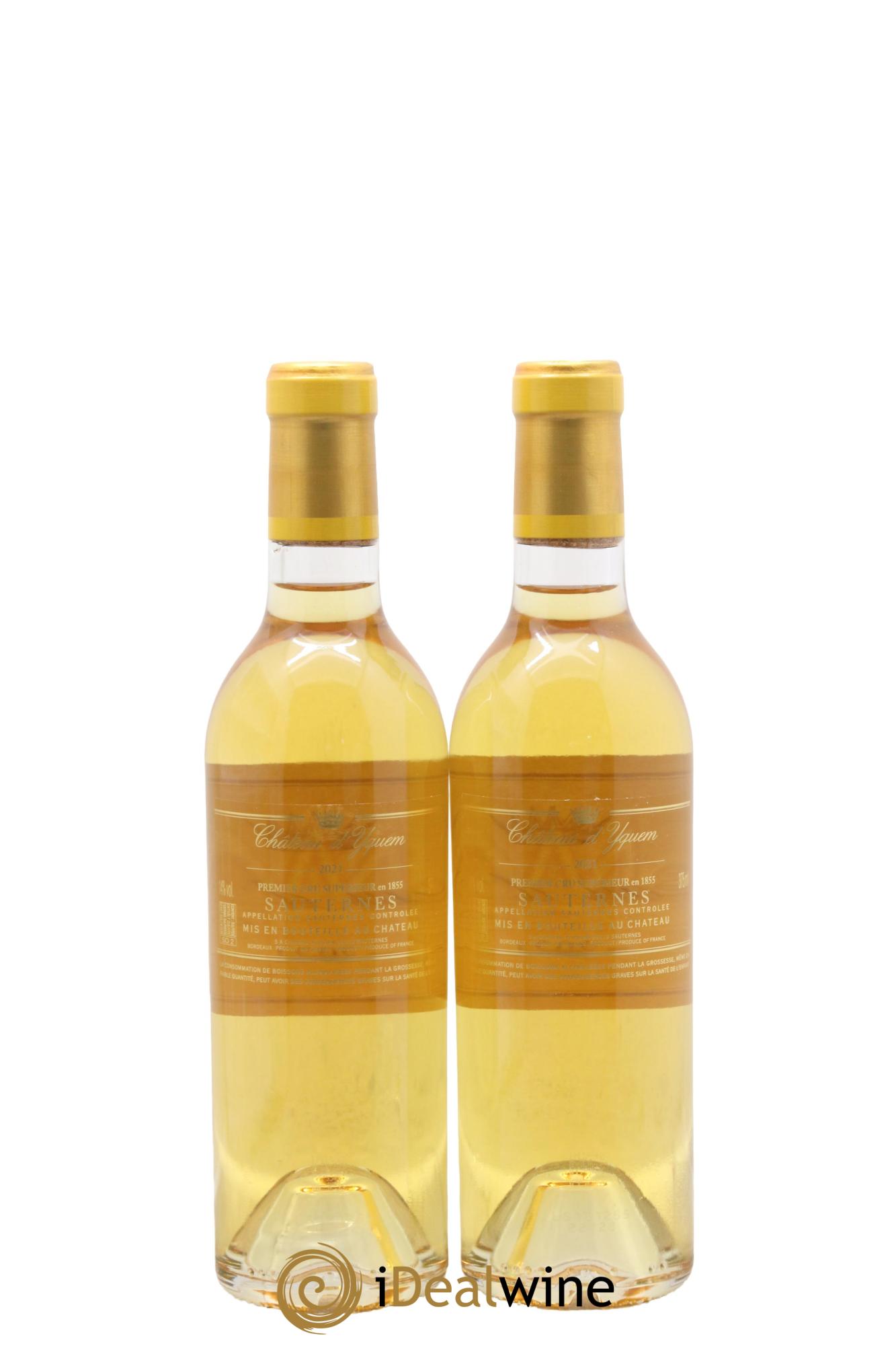 Château d' Yquem 1er Cru Classé Supérieur 2021 - Lotto di 2 mezze bottiglie - 1