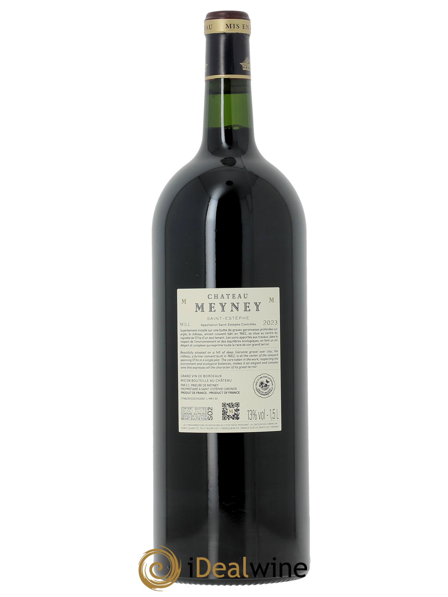 Château Meyney (CBO à partir de 6 mgs) 2023 - Lot de 1 magnum - 1