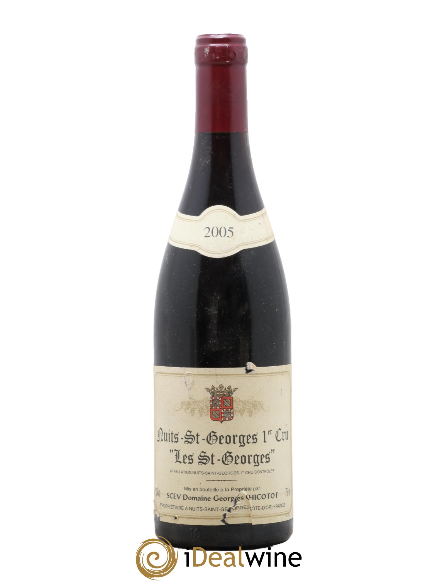 Nuits-Saint-Georges 1er Cru Les Saint-Georges Chicotot 2005 - Lot de 1 bouteille - 0