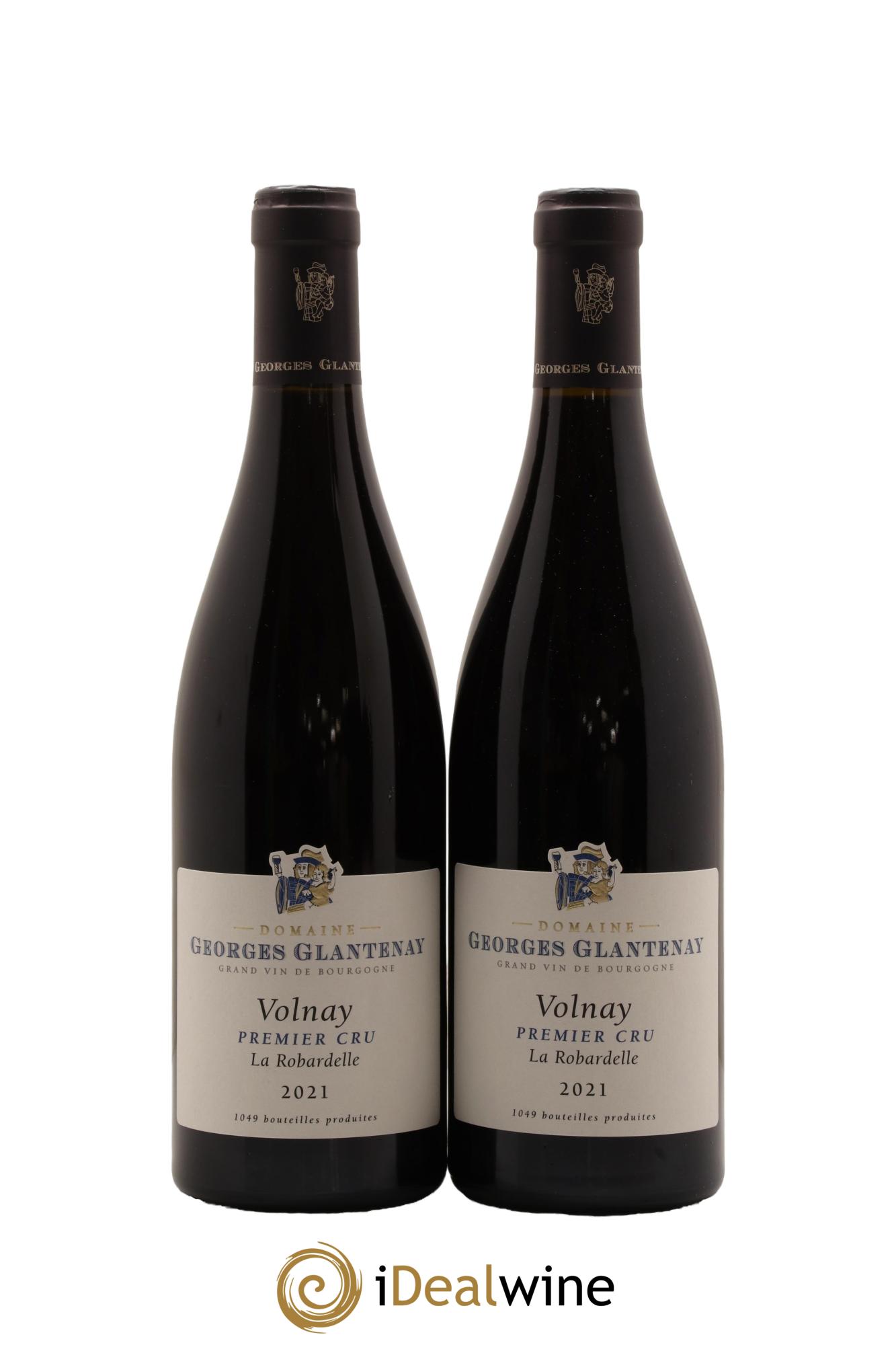 Volnay 1er Cru La Robardelle Georges Glantenay 2021 - Lot de 2 bouteilles - 0